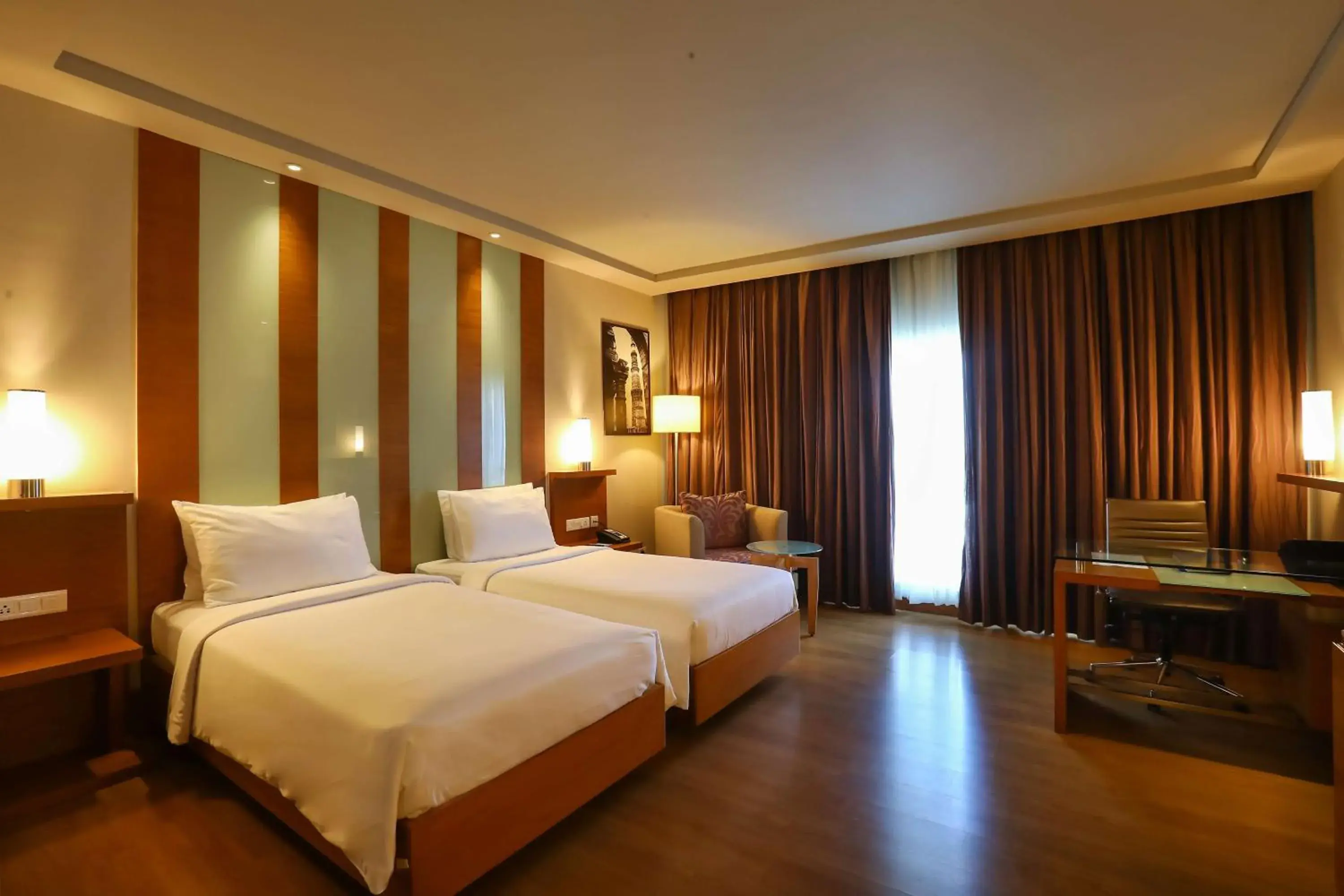 Photo of the whole room, Bed in Radisson Blu Hotel Chennai City Centre Photo of the whole room, Bed in Radisson Blu Hotel Chennai City Centre