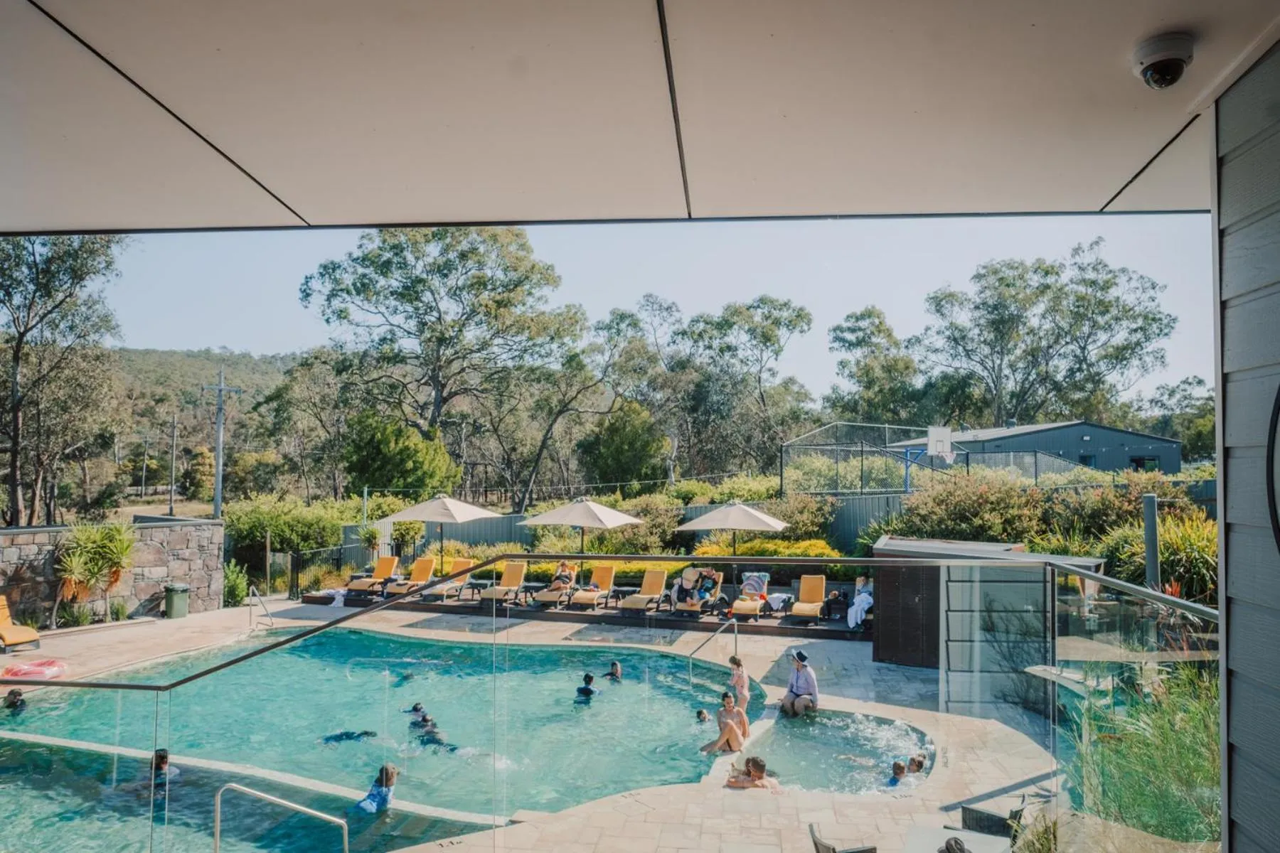 Hot Tub in Alivio Tourist Park Canberra