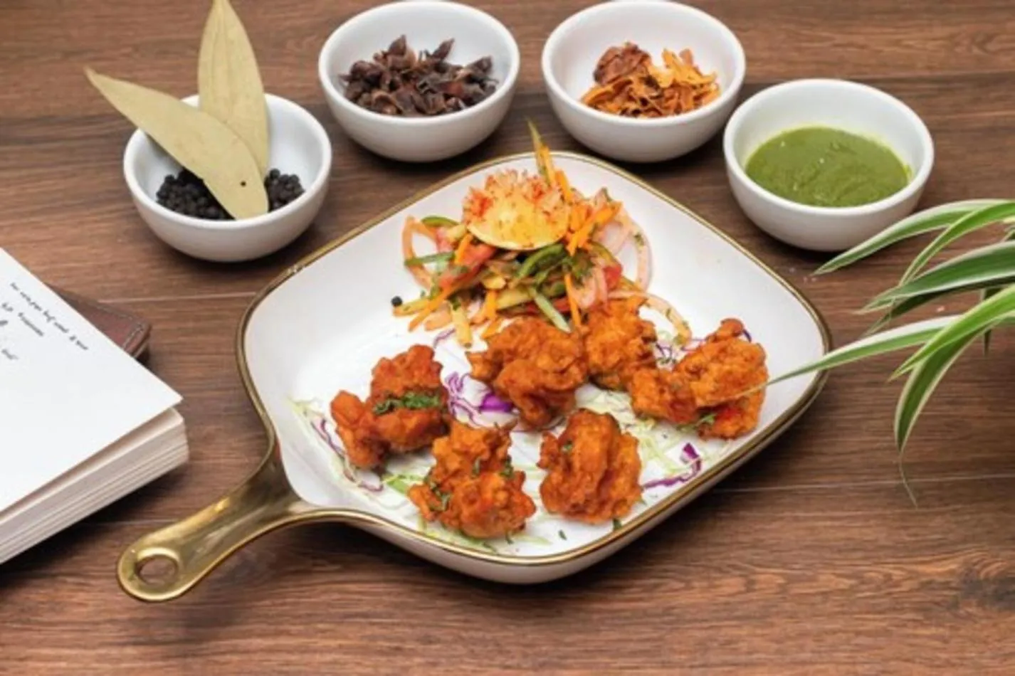 Food close-up in Dragonfly Hotel - The Art Hotel