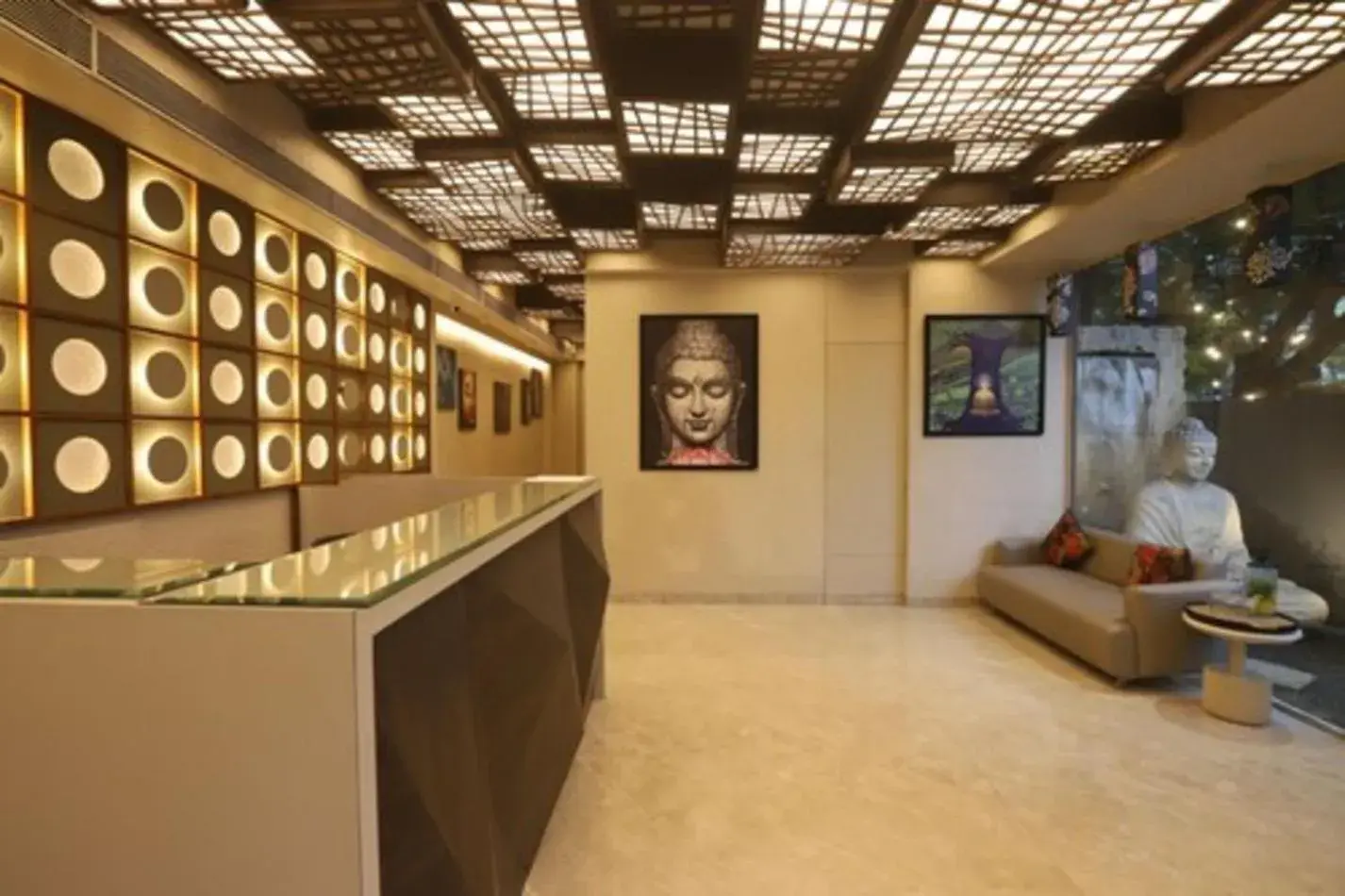 Lobby or reception in Dragonfly Hotel - The Art Hotel Lobby or reception in Dragonfly Hotel - The Art Hotel