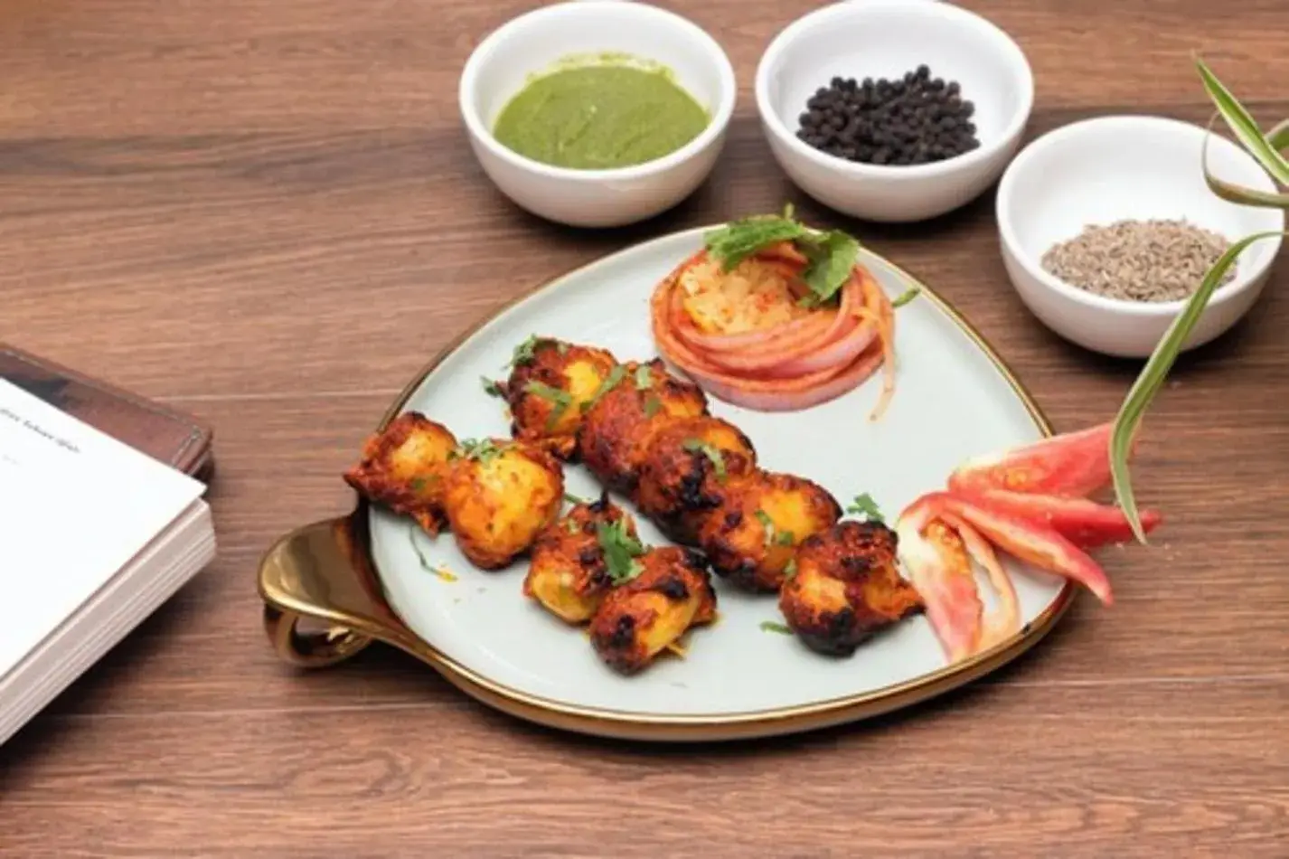 Food close-up in Dragonfly Hotel - The Art Hotel Food close-up in Dragonfly Hotel - The Art Hotel