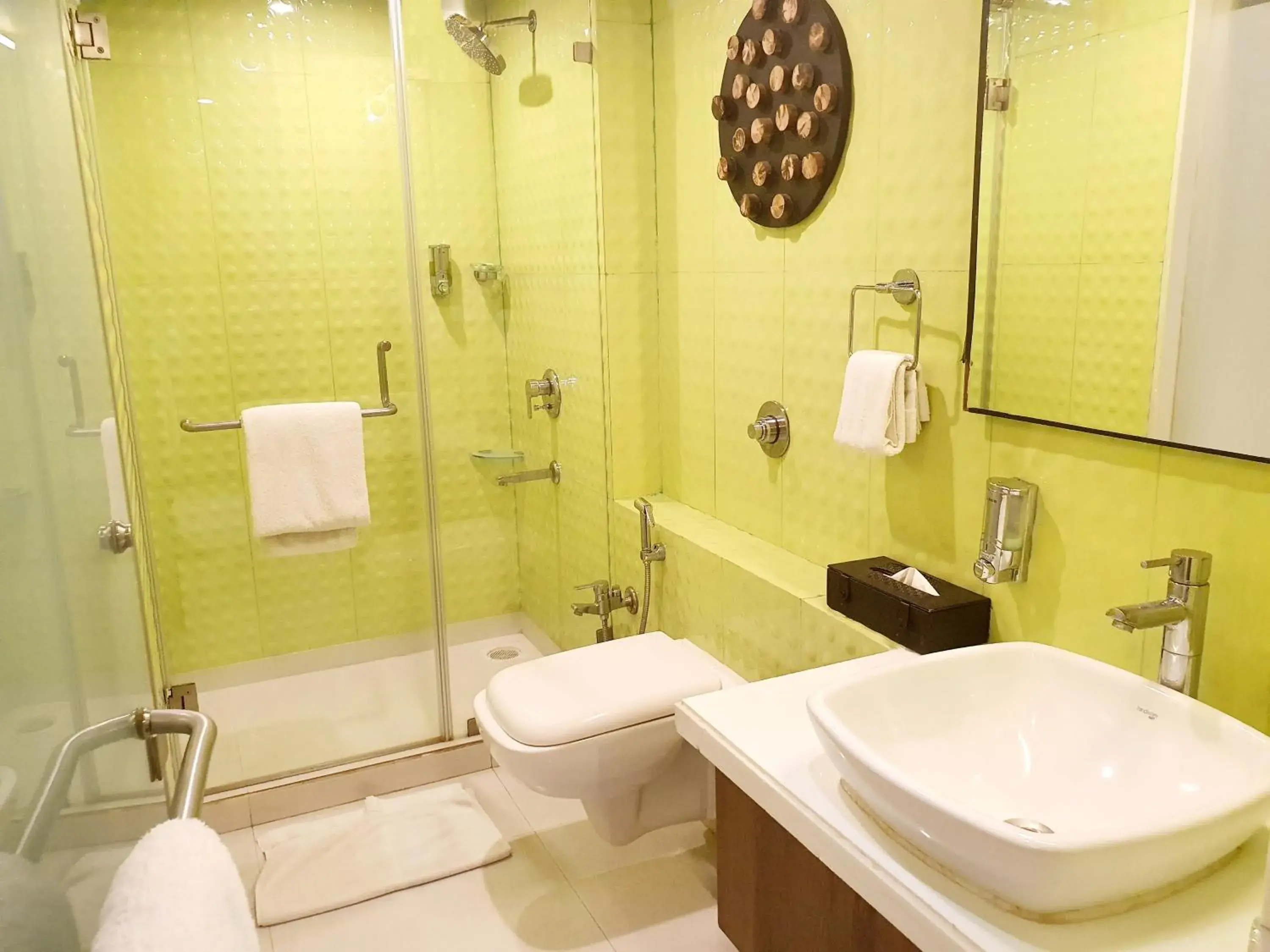 Bathroom in Dragonfly Hotel - The Art Hotel Bathroom in Dragonfly Hotel - The Art Hotel