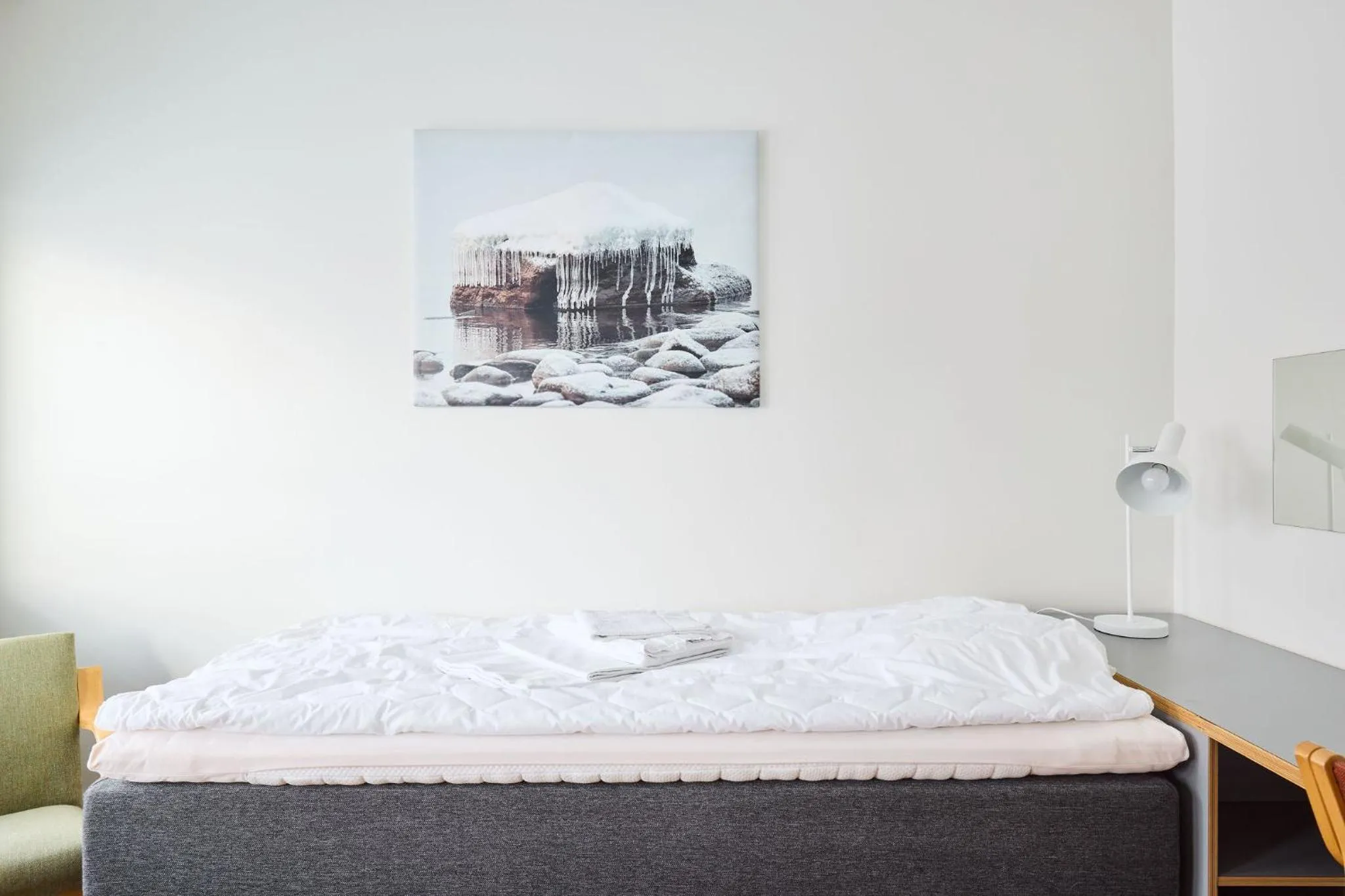 Bed in Hostel Linnasmäki