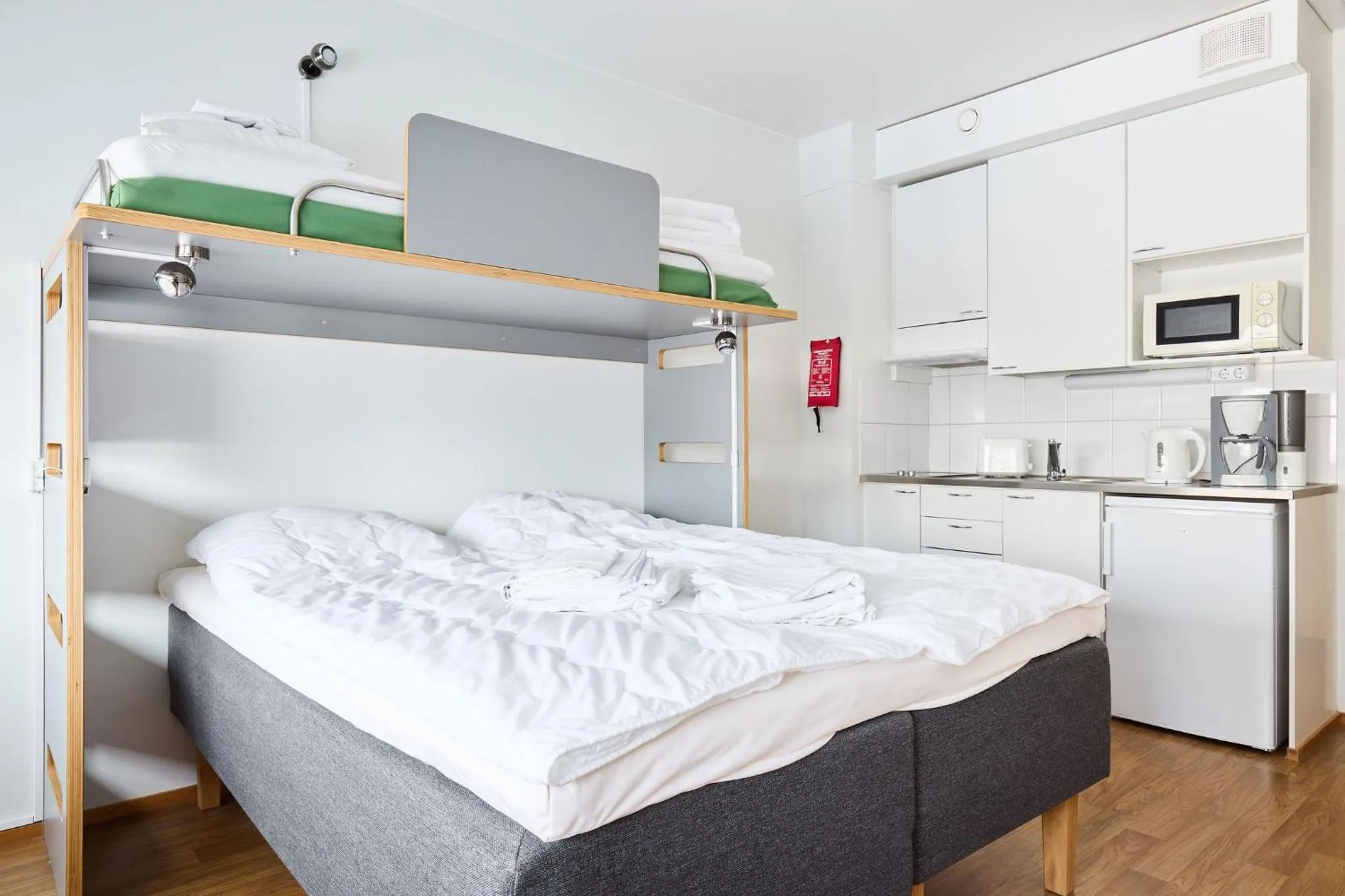 Bed in Hostel Linnasmäki