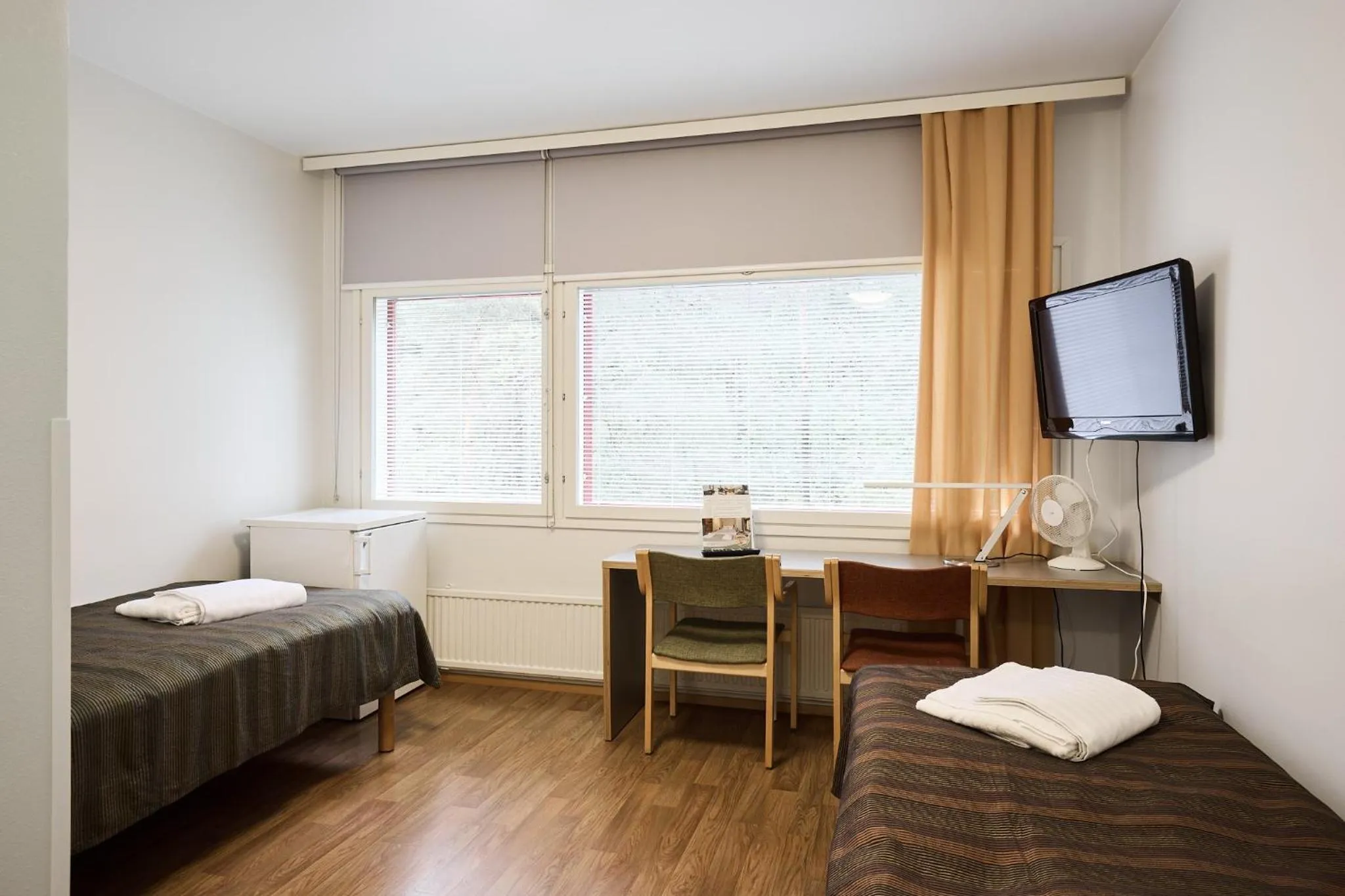 Bed in Hostel Linnasmäki