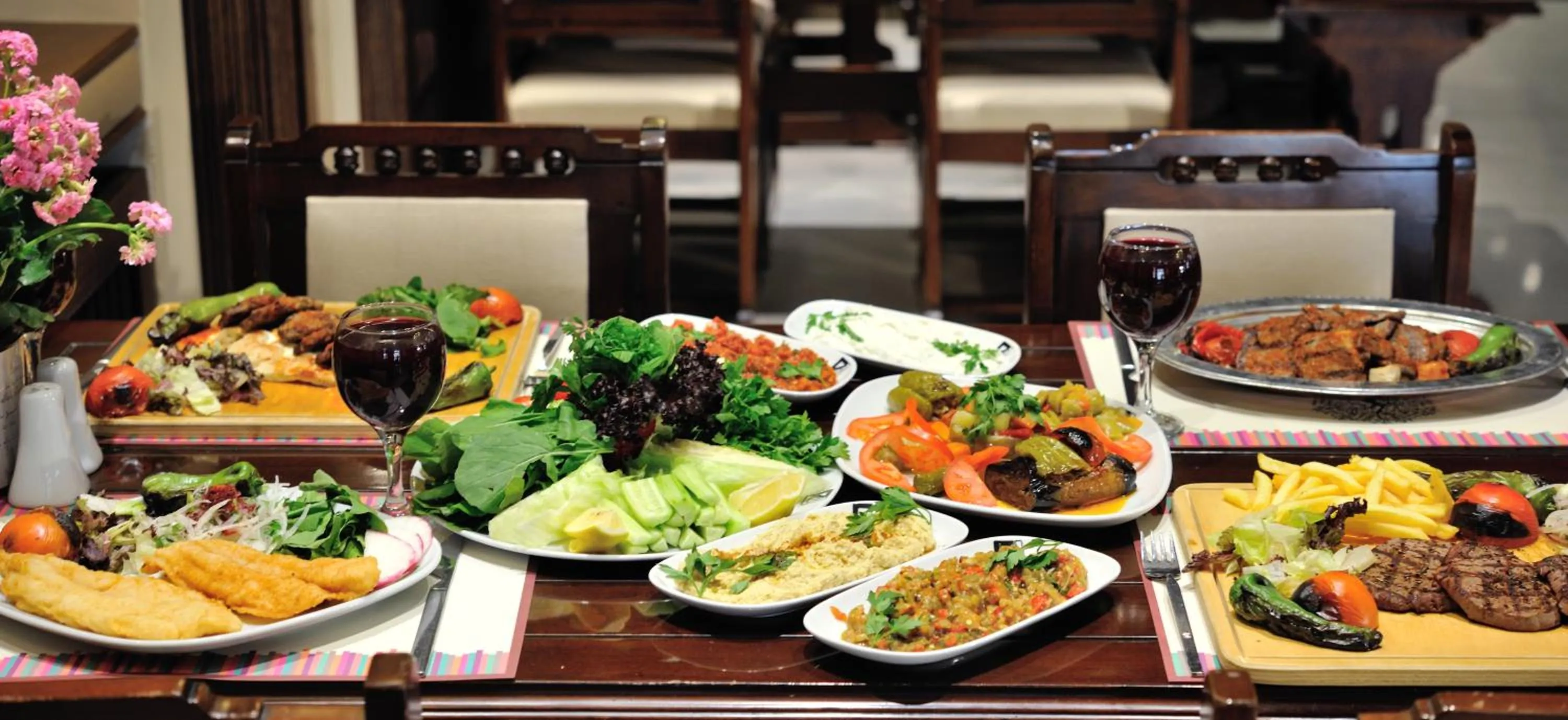 Food, Lunch and Dinner in Agacli Hotel