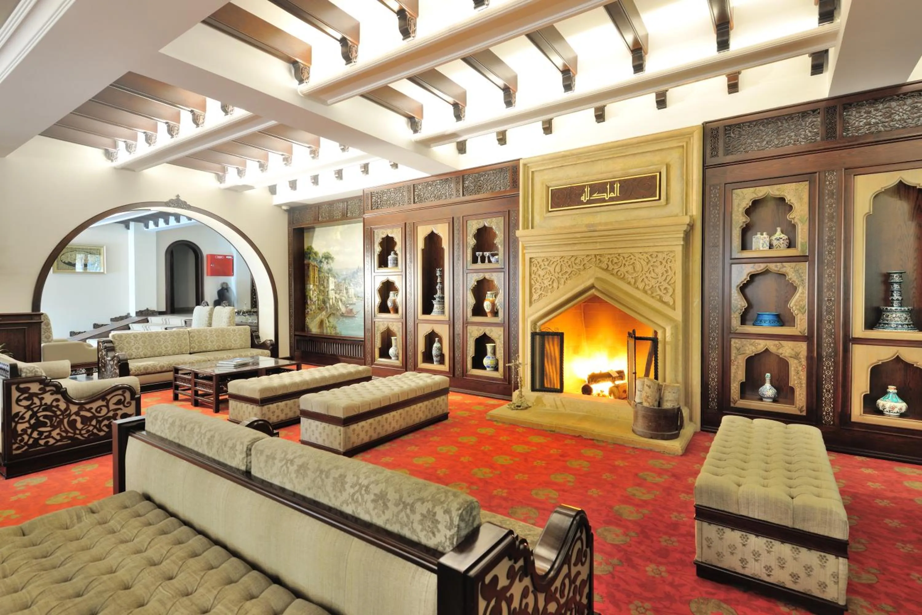 Seating Area in Agacli Hotel