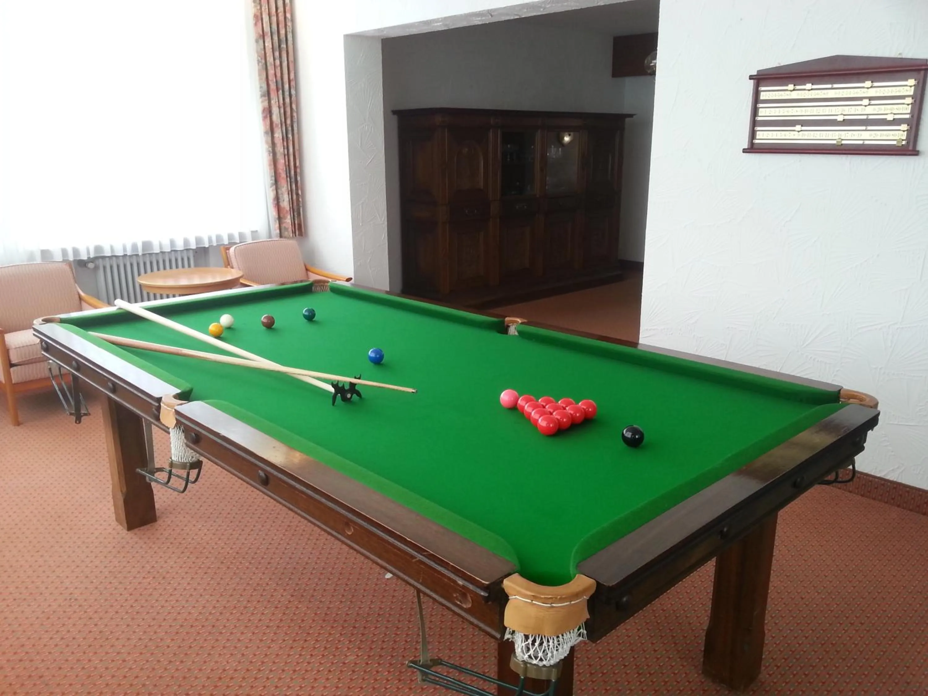 Billiard in Vitalhotel König am Park