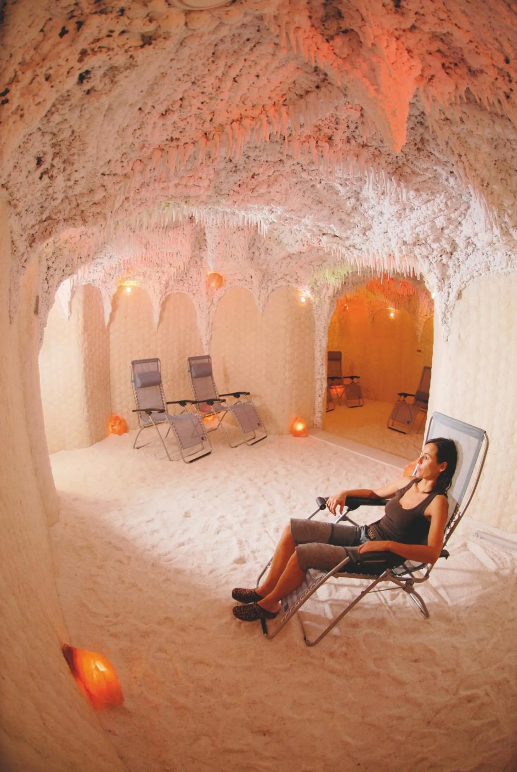 Spa and wellness centre/facilities in Vitalhotel König am Park