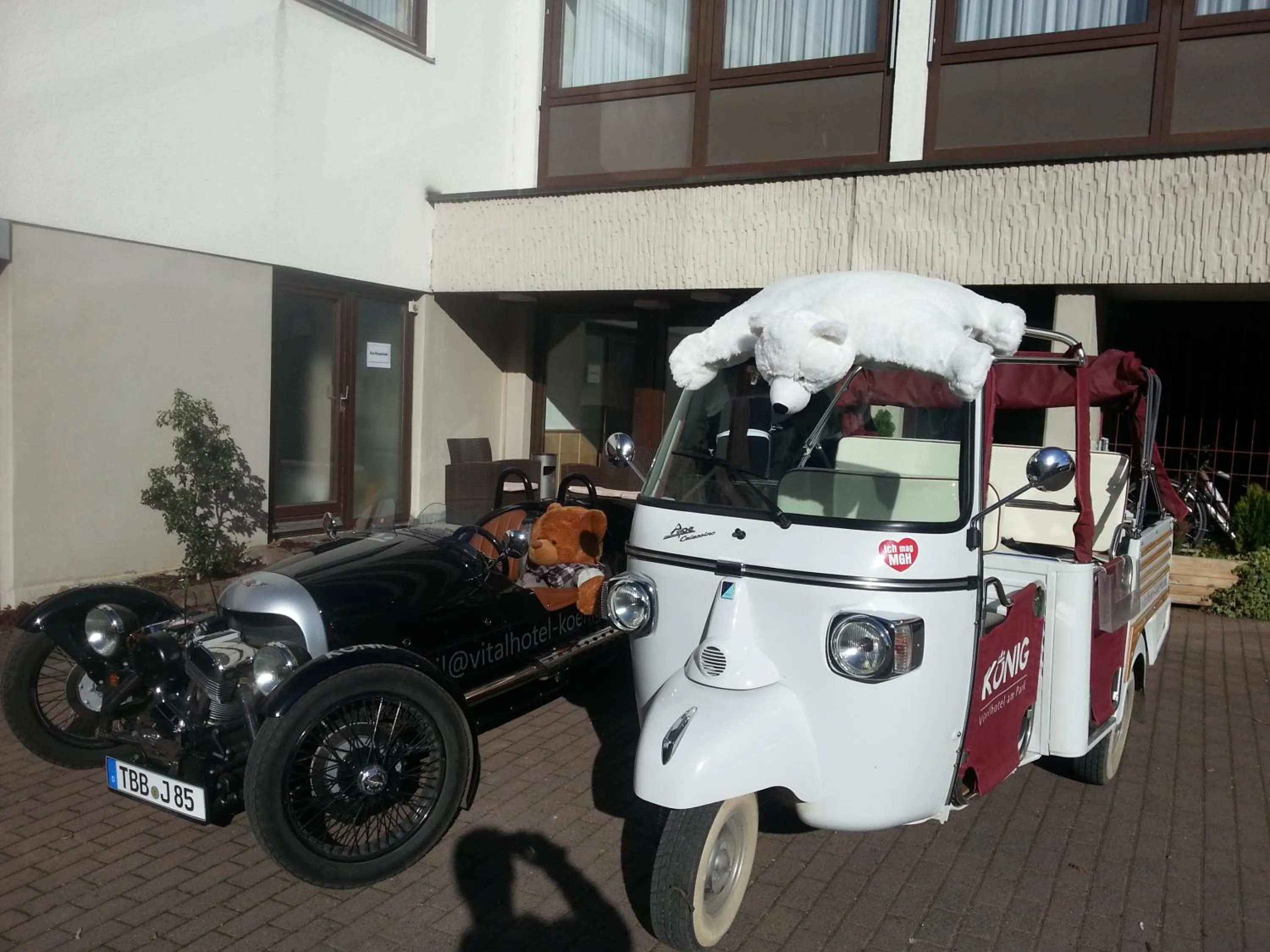 Decorative detail in Vitalhotel König am Park