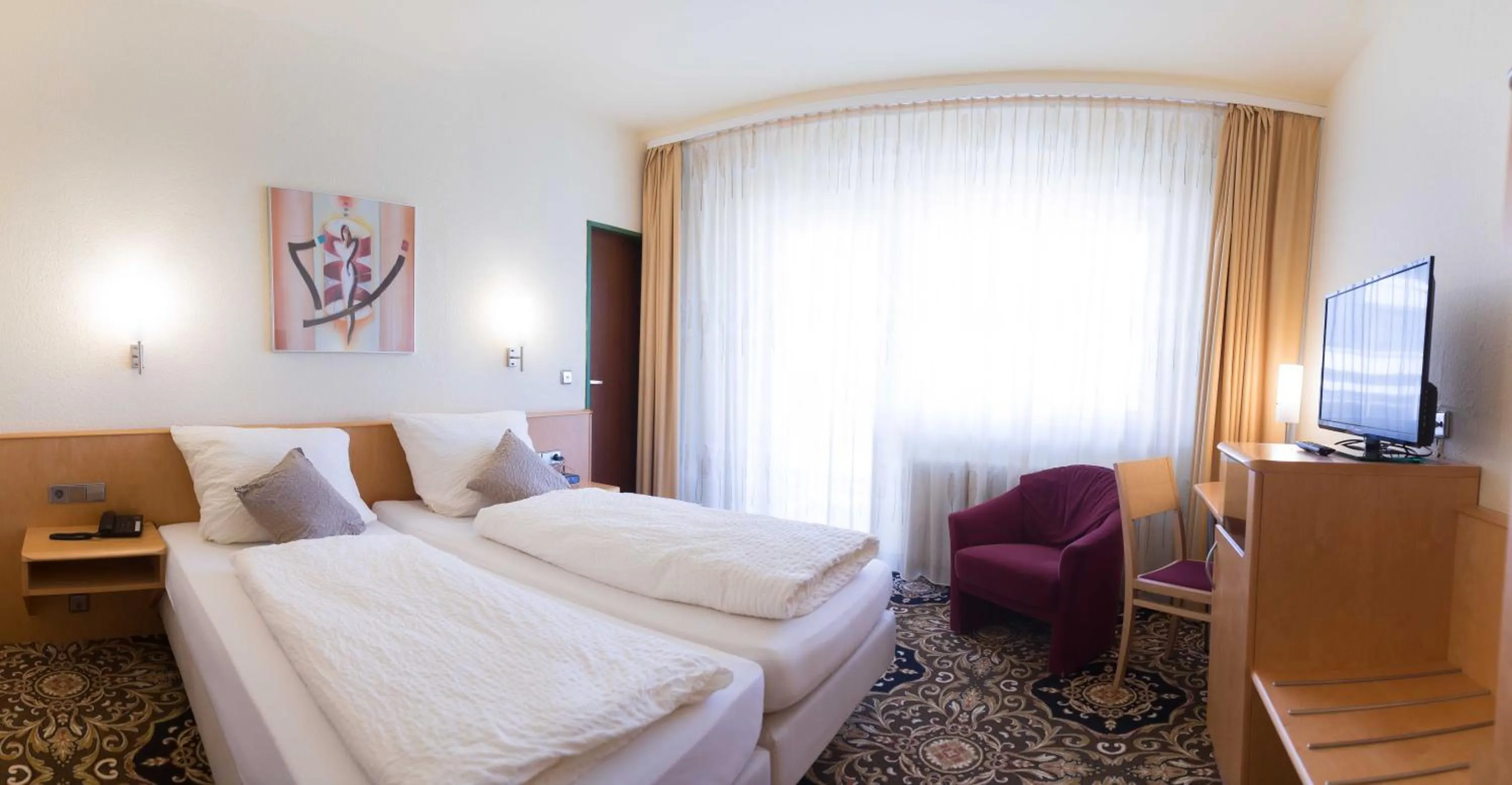 Bed in Vitalhotel König am Park