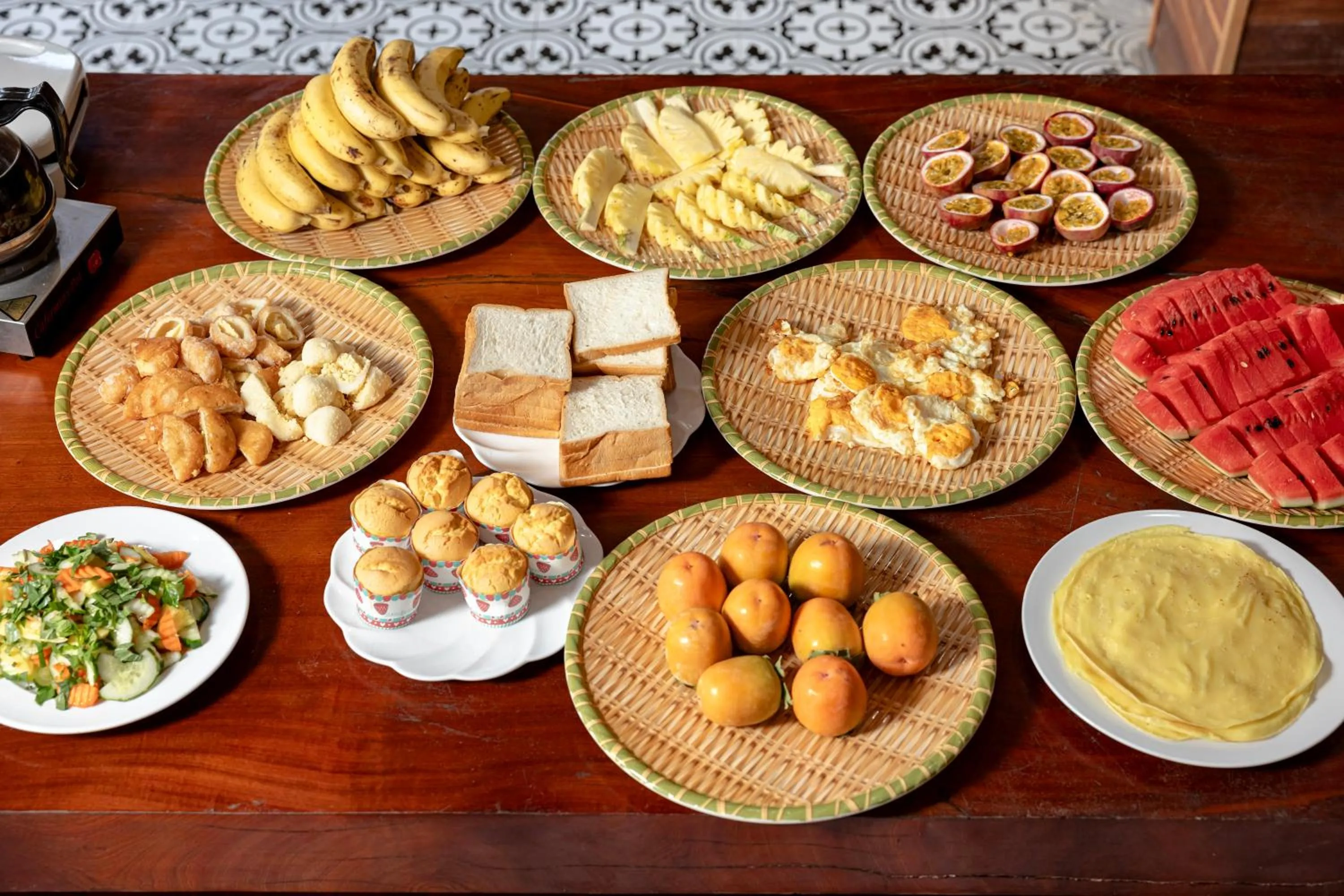 Food and drinks in Tam Coc Rocky Bungalow