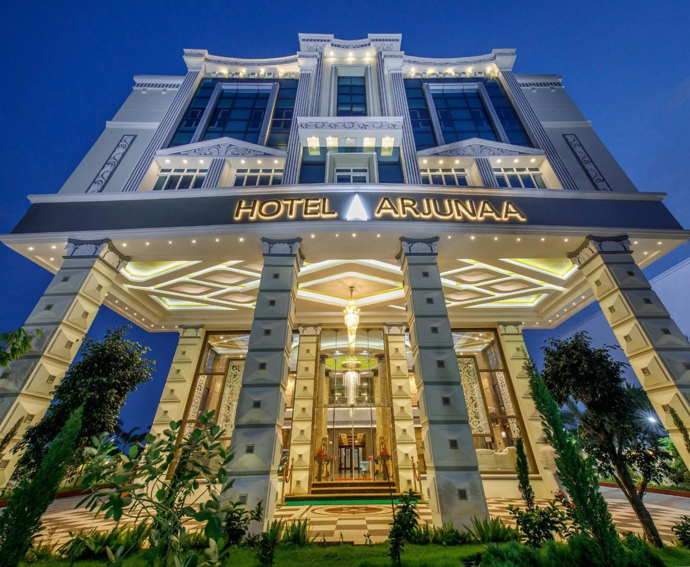 Property building in Hotel ARJUNAA