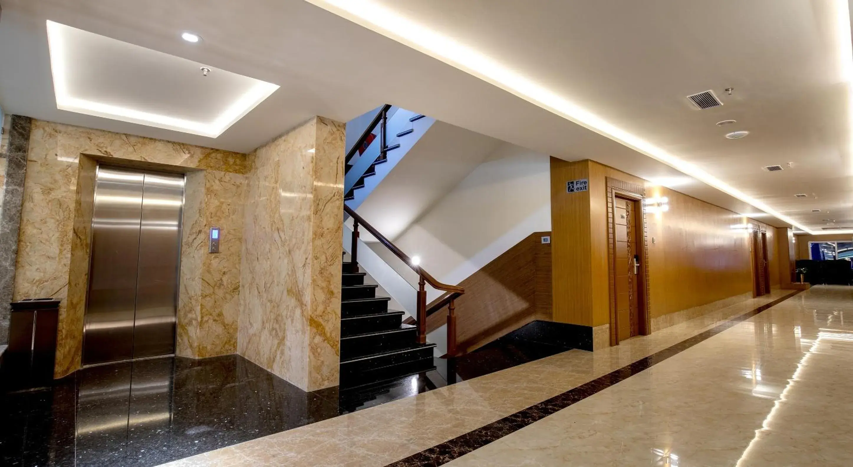 Lobby or reception in Hotel ARJUNAA Lobby or reception in Hotel ARJUNAA
