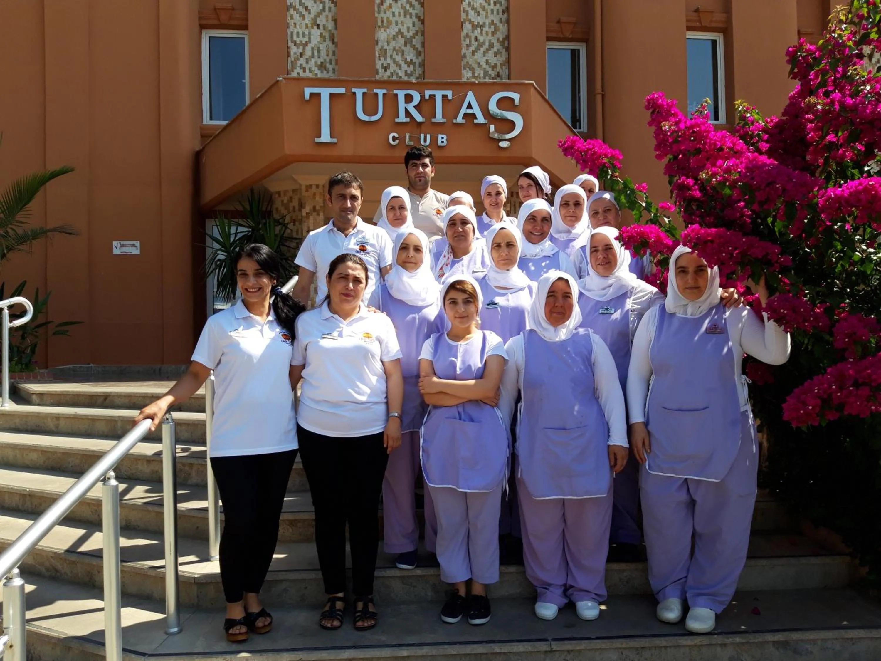 Staff in Club Turtas Beach - All Inclusive