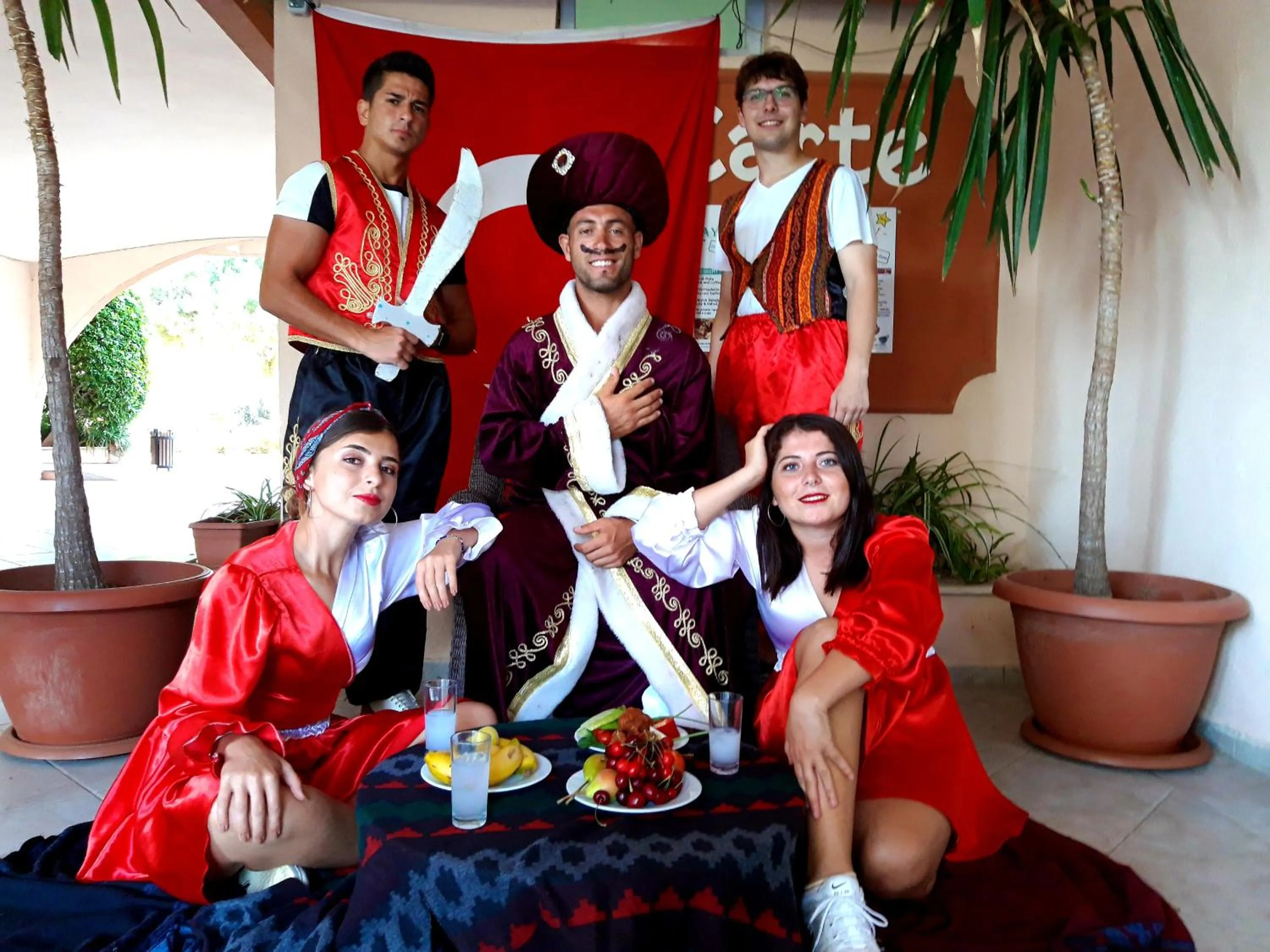 Staff in Club Turtas Beach - All Inclusive