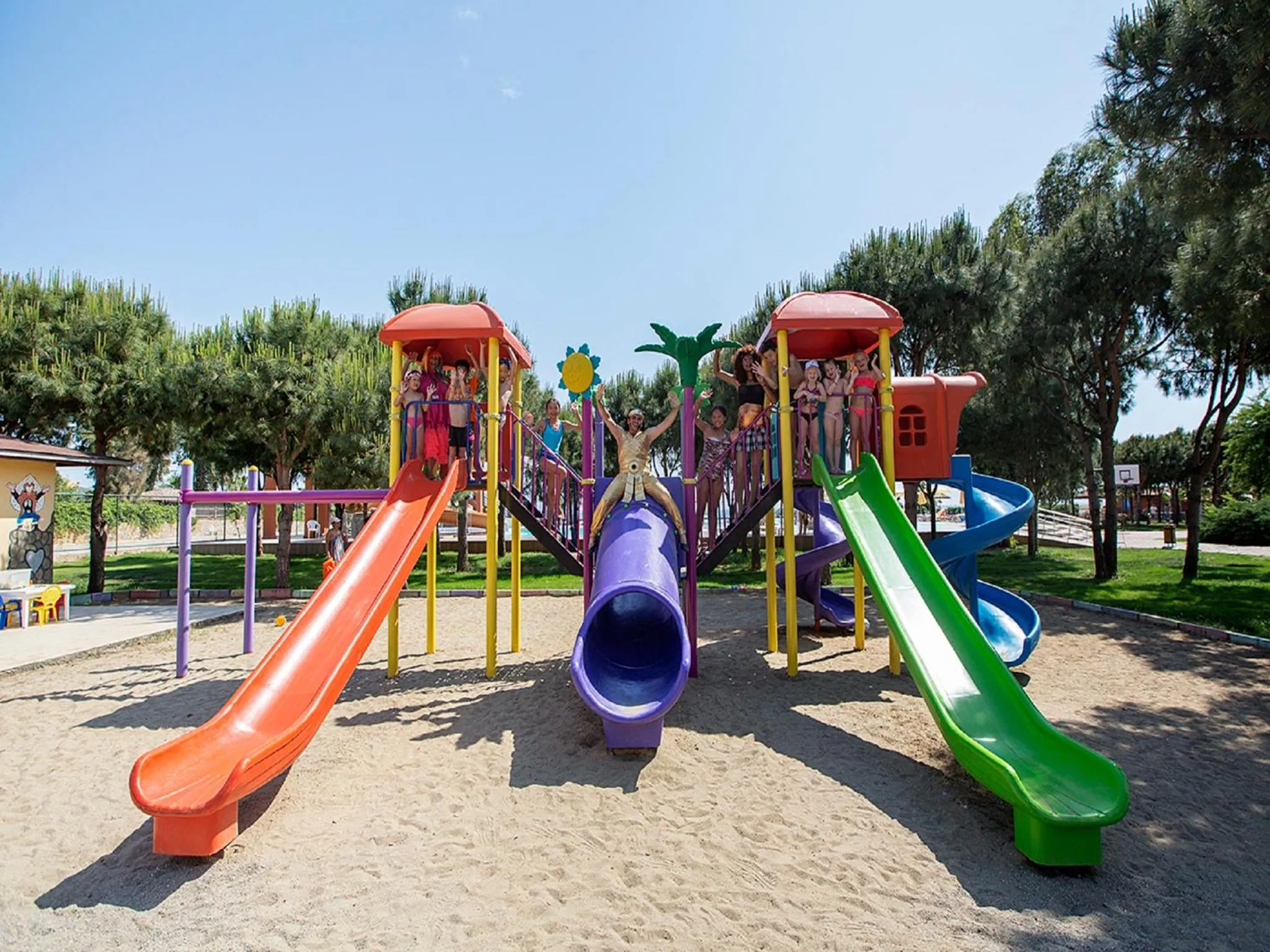 Children play ground in Club Turtas Beach - All Inclusive