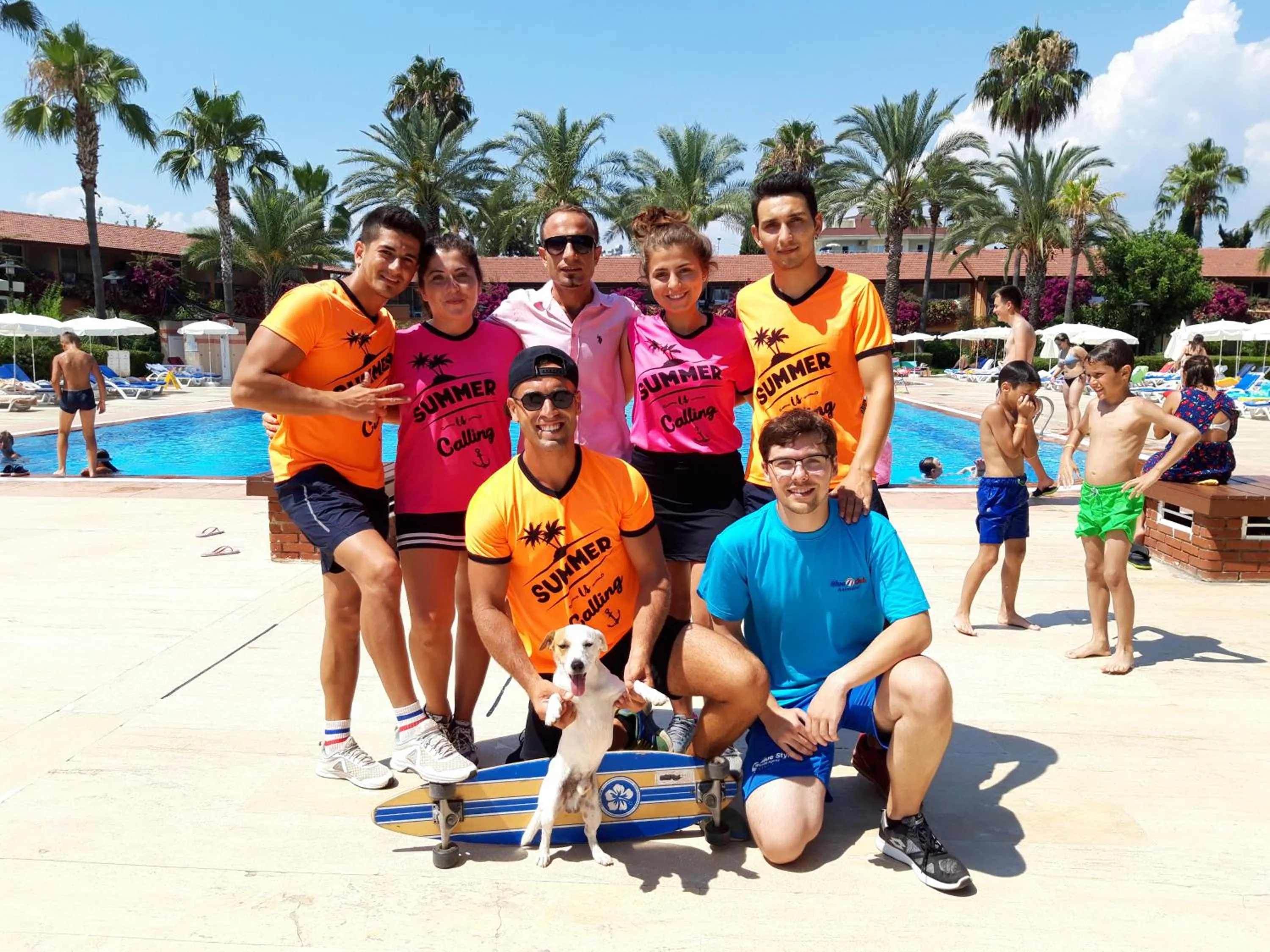 People in Club Turtas Beach - All Inclusive