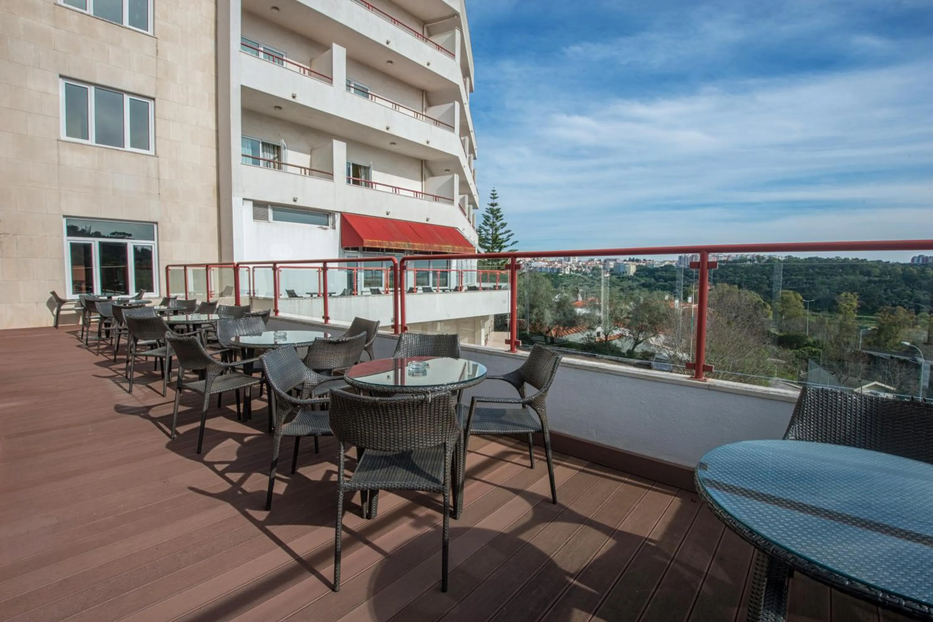 Bird's eye view in Amazonia Jamor Hotel