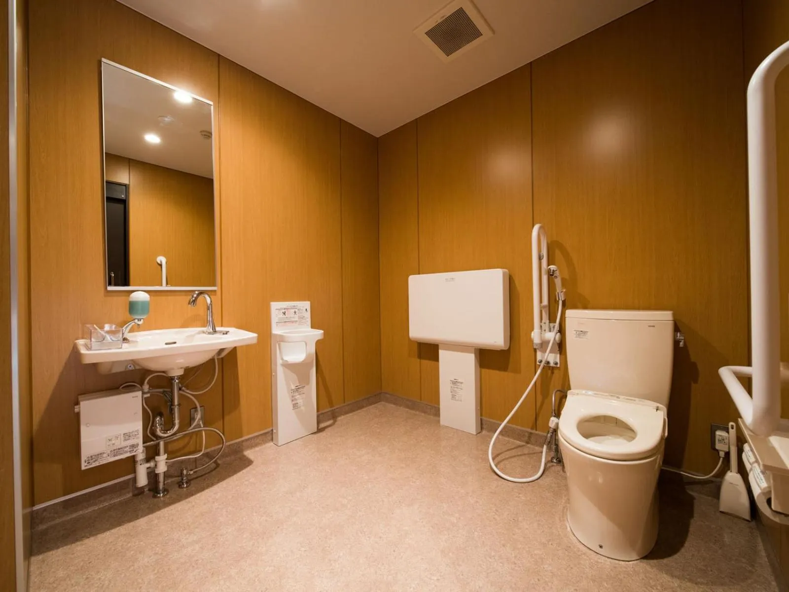 Facility for disabled guests in Super Hotel Fukushima Iwaki