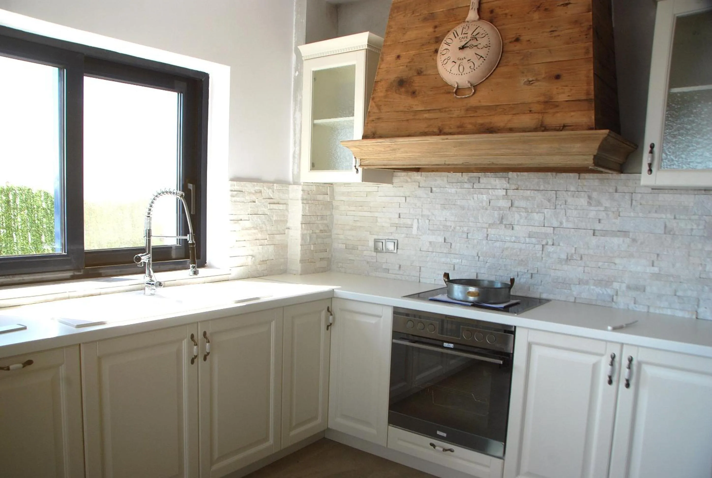 Kitchen or kitchenette in Samothraki Beach Boutique Hotel
