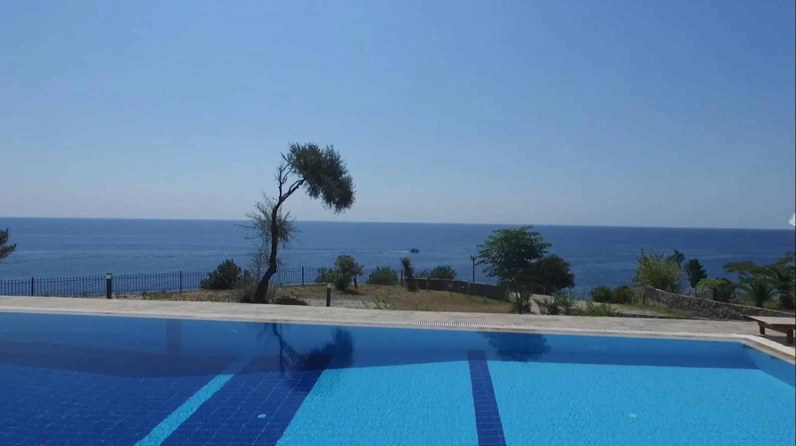 Pool view in Samothraki Beach Boutique Hotel