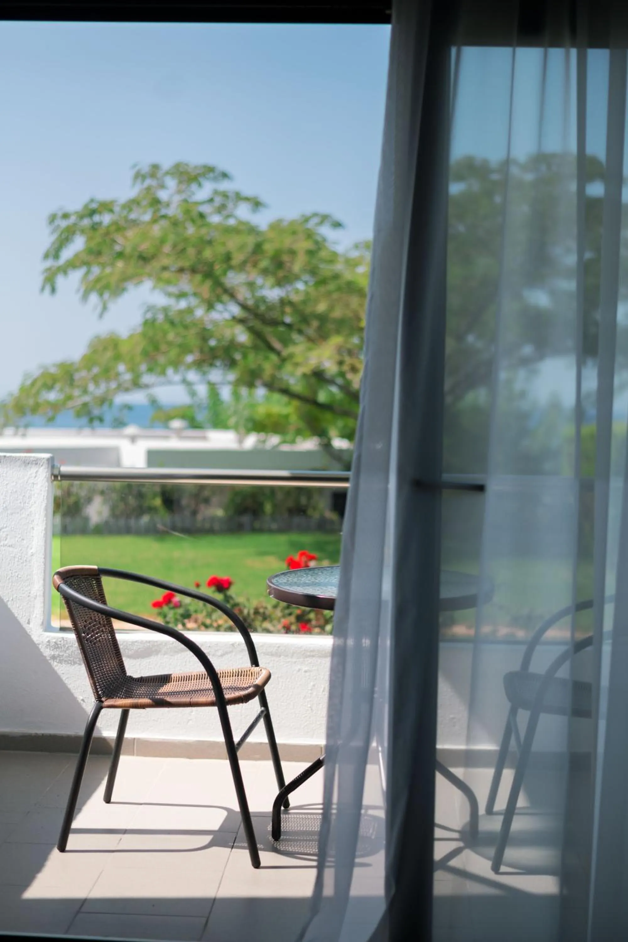Balcony/Terrace in Samothraki Beach Boutique Hotel