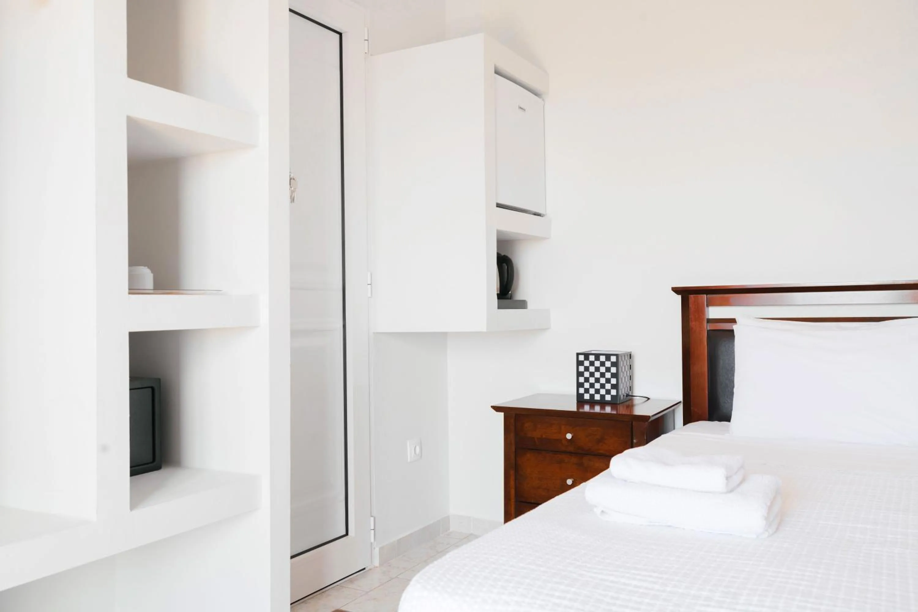 Bed in Samothraki Beach Boutique Hotel