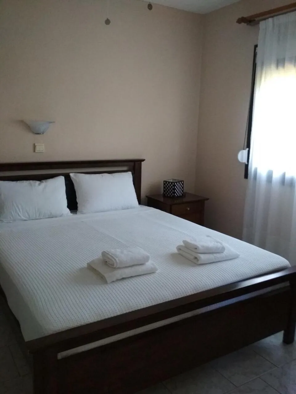 Bed in Samothraki Beach Boutique Hotel