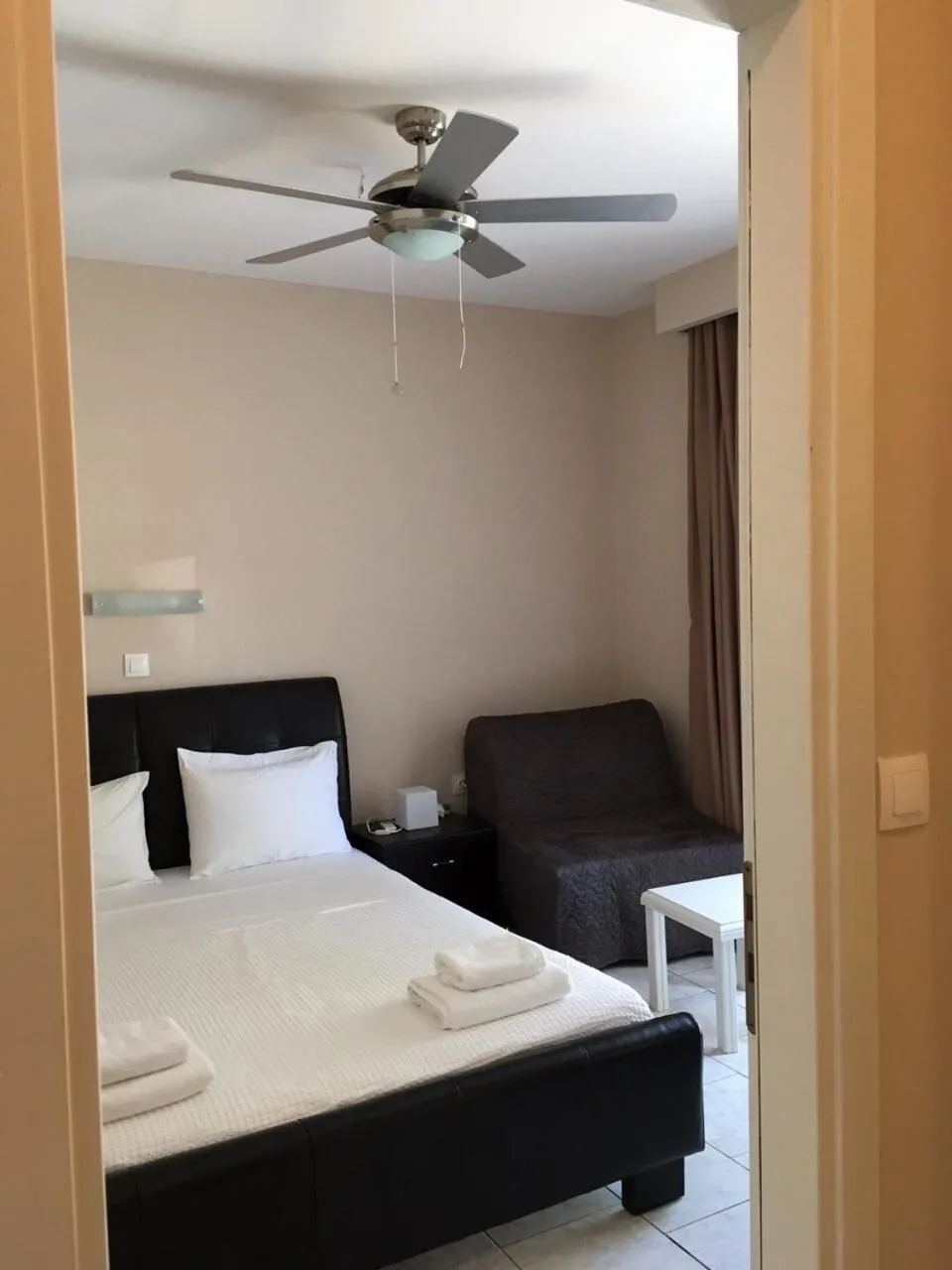 Bed in Samothraki Beach Boutique Hotel