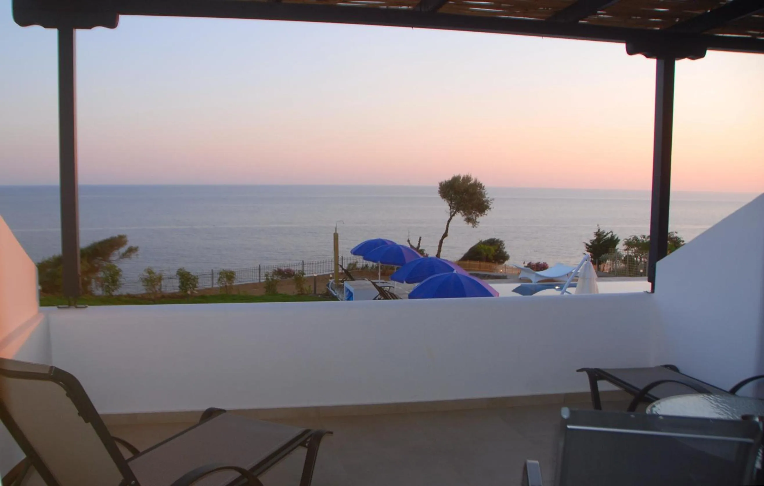 Pool view in Samothraki Beach Boutique Hotel