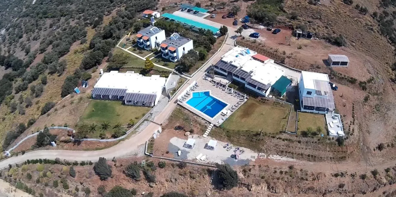 Bird's eye view in Samothraki Beach Boutique Hotel