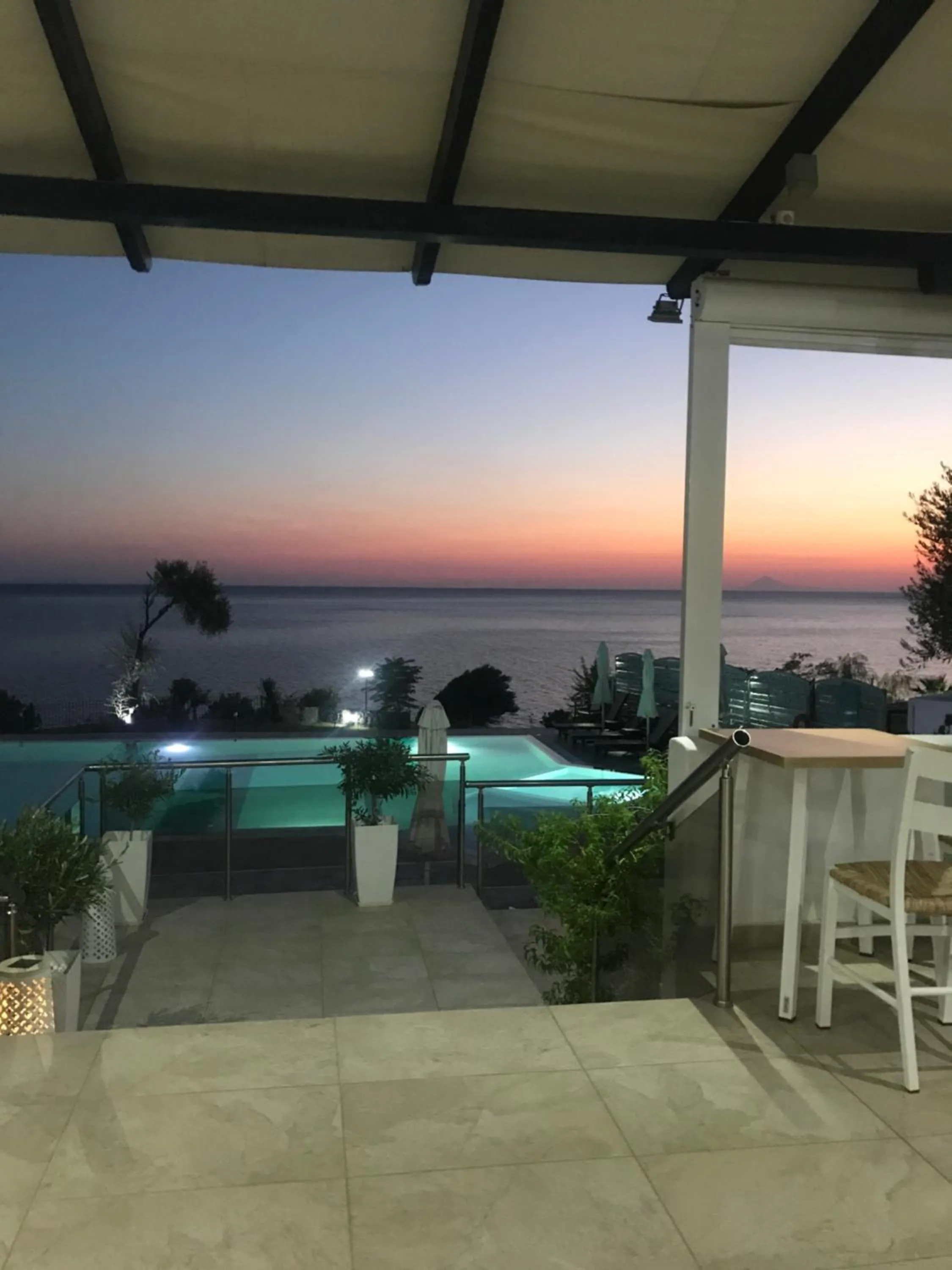 Swimming pool in Samothraki Beach Boutique Hotel