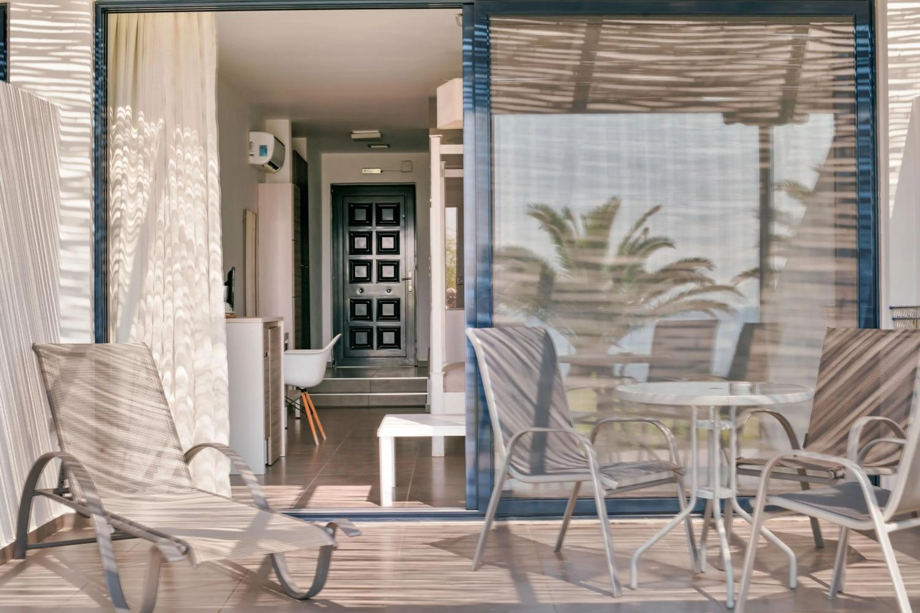 Balcony/Terrace in Samothraki Beach Boutique Hotel