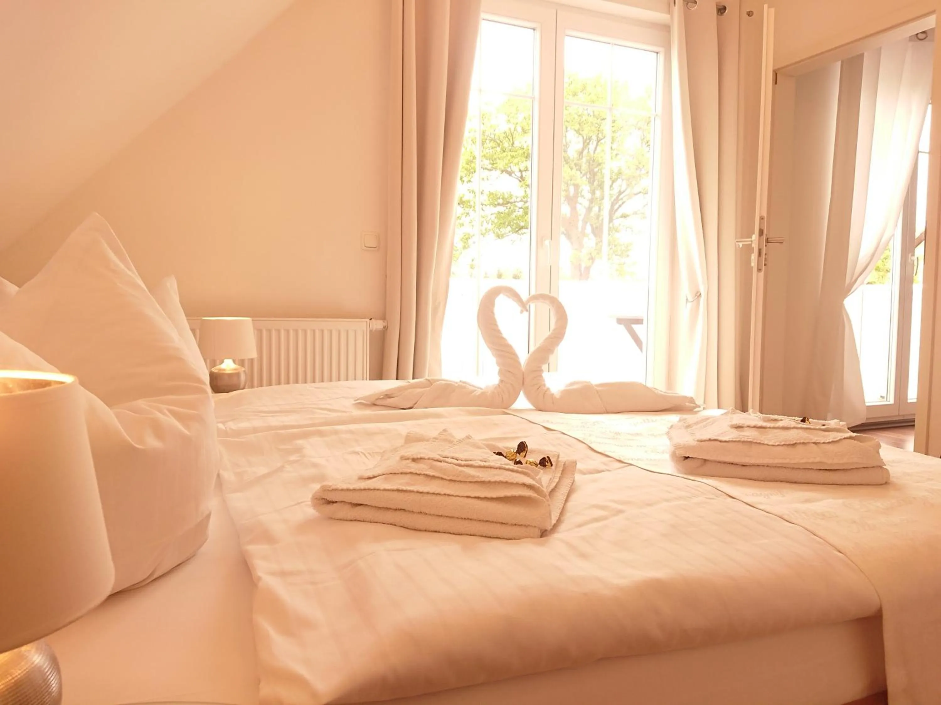 Bed in Pension Amo Marem