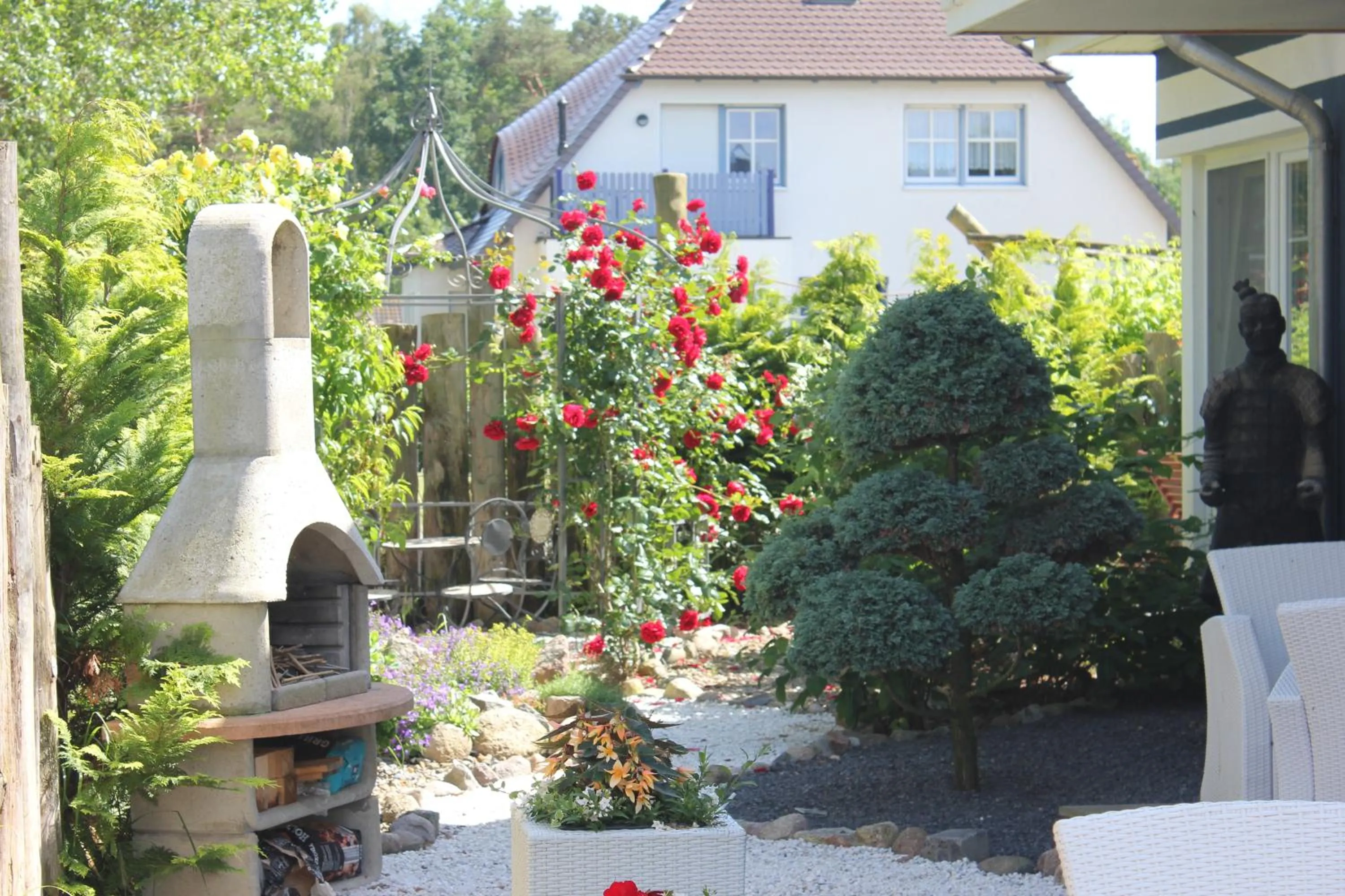 Garden in Pension Amo Marem