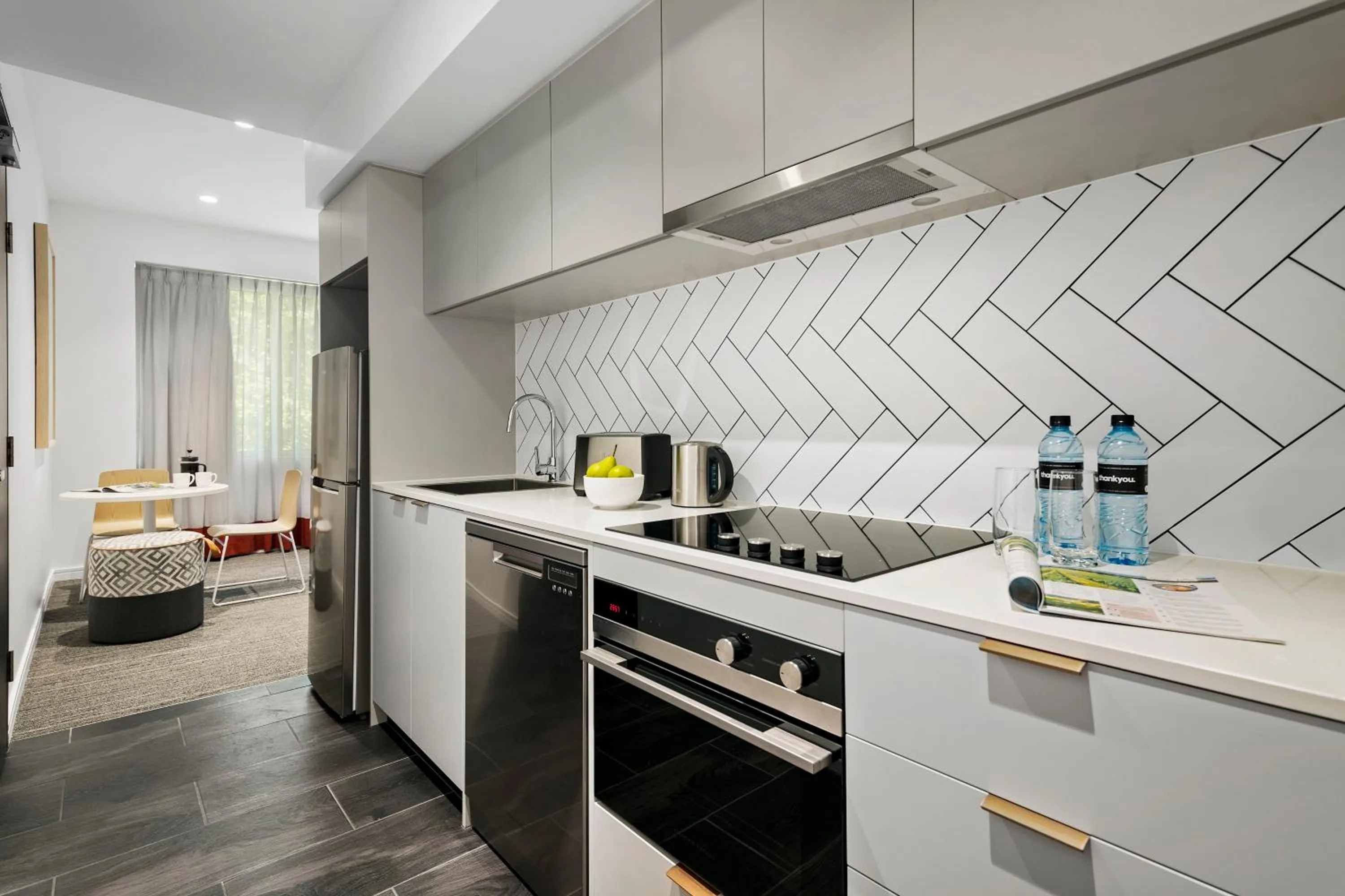 Kitchen or kitchenette in Quest Canberra City Walk