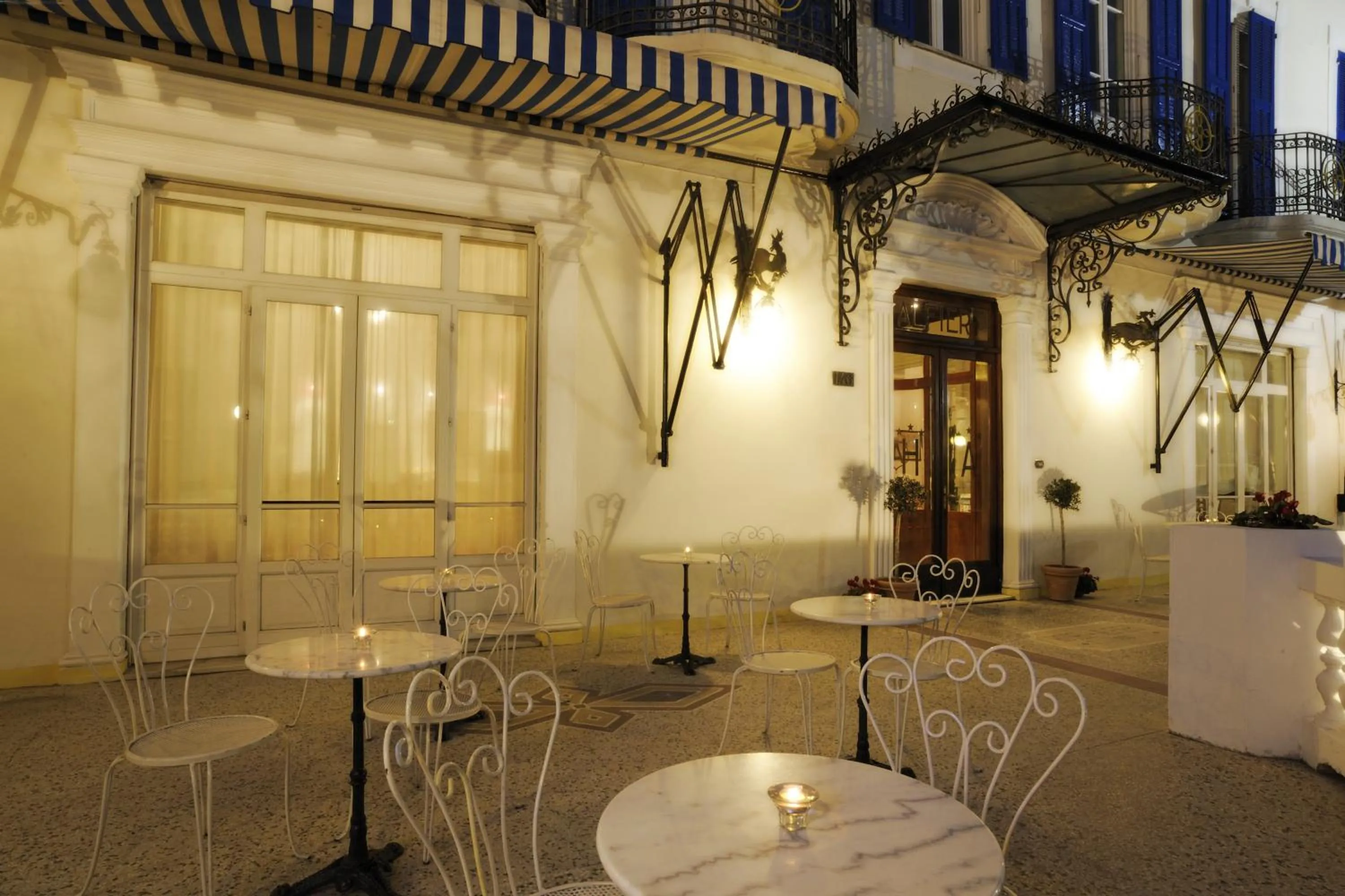 Garden in Hotel Alfieri