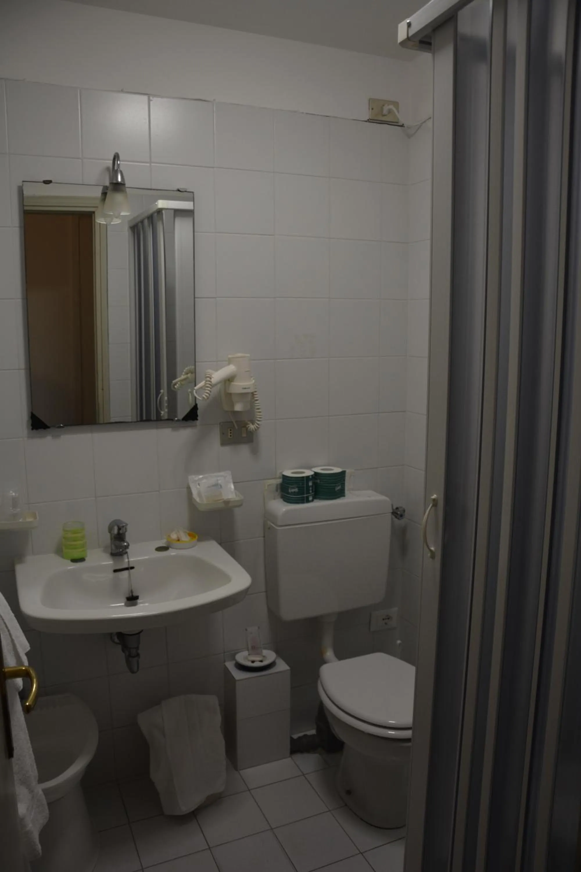 Toilet in Hotel Alfieri