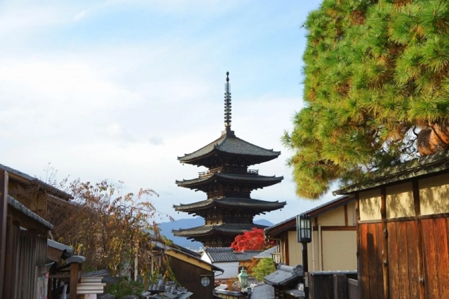 Nearby landmark in Yasaka Yutone Kyokoyado