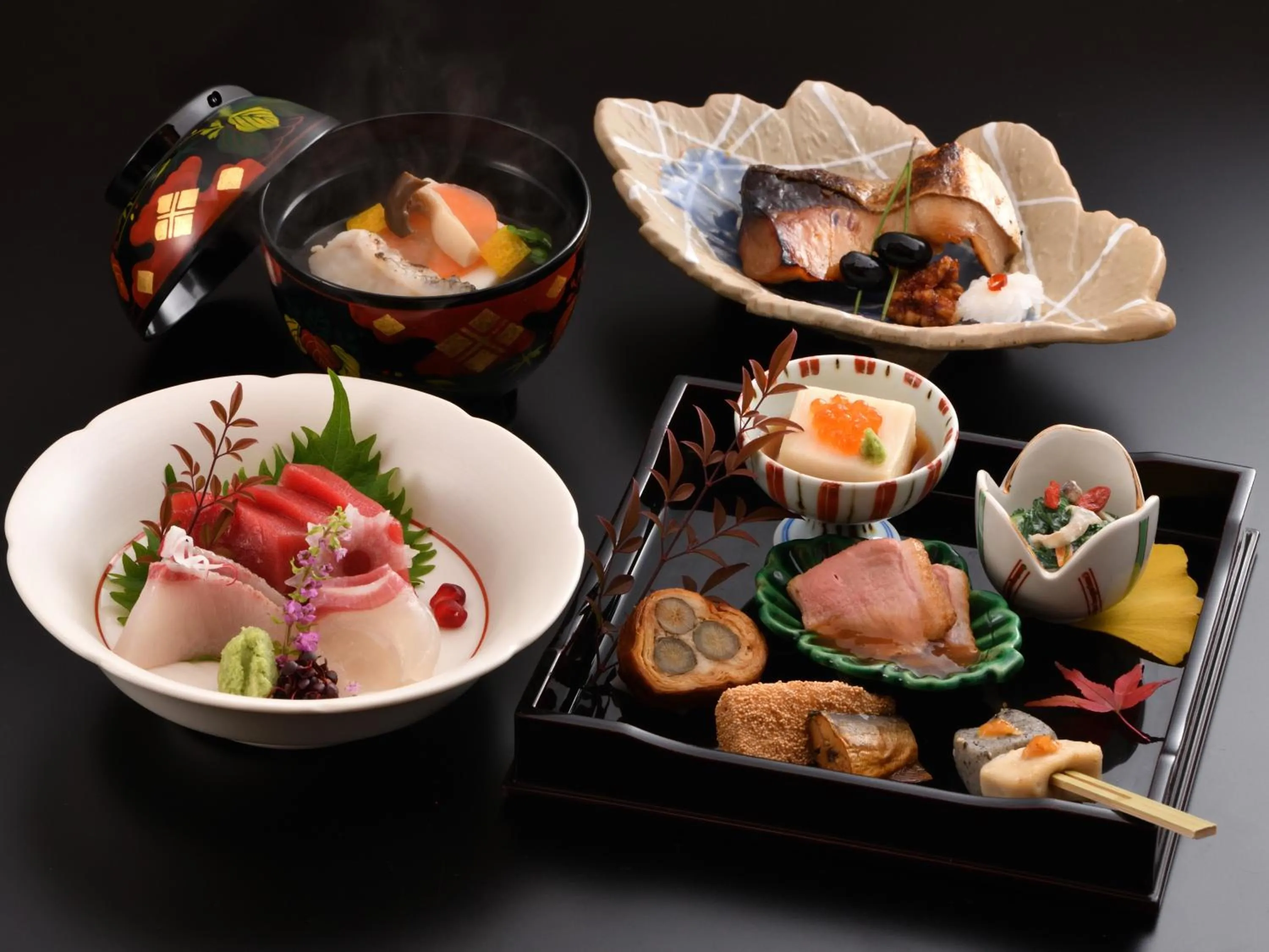 Dinner in Yasaka Yutone Kyokoyado