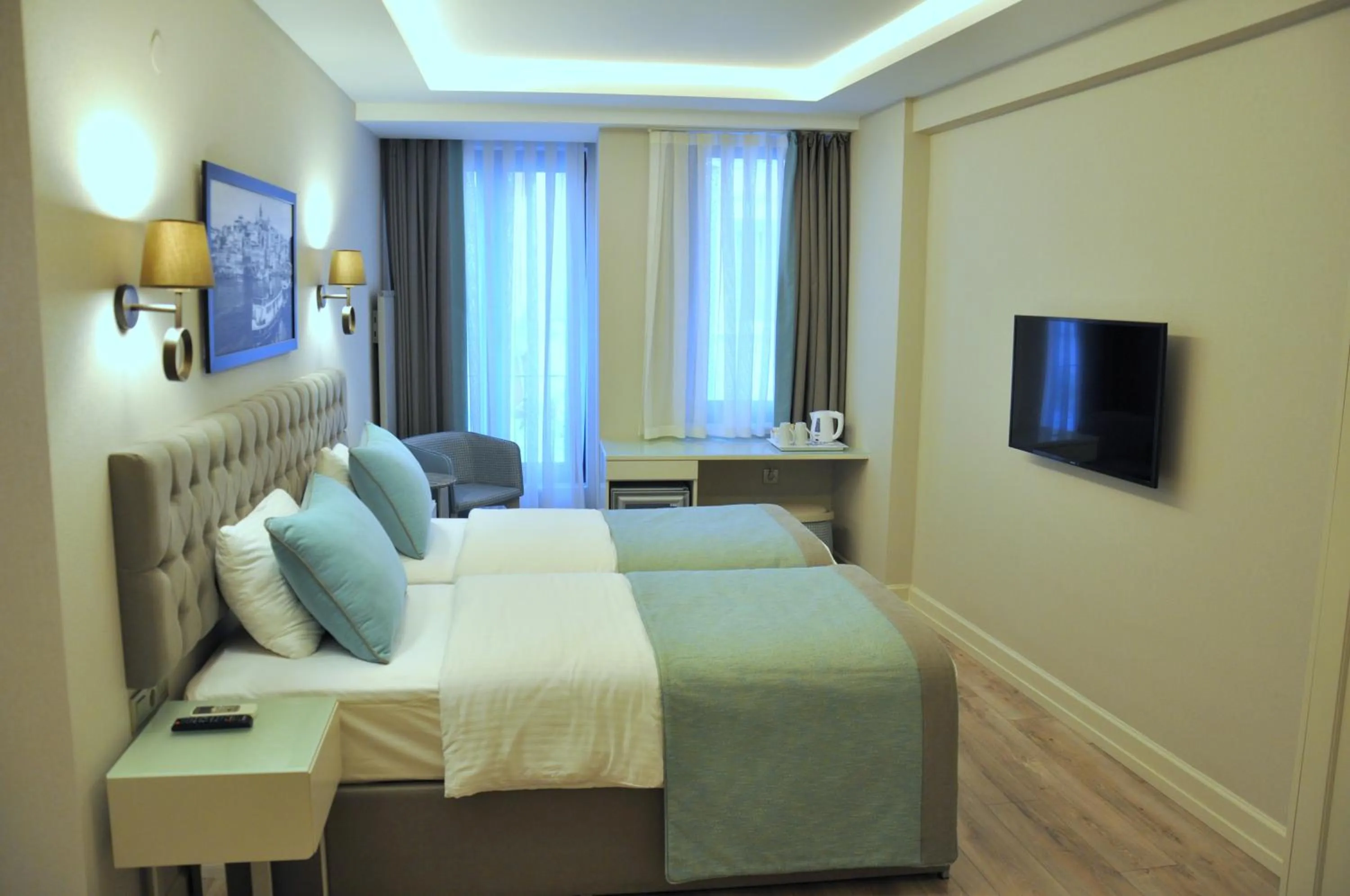 TV and multimedia, Bed in Centrum Suites İstanbul