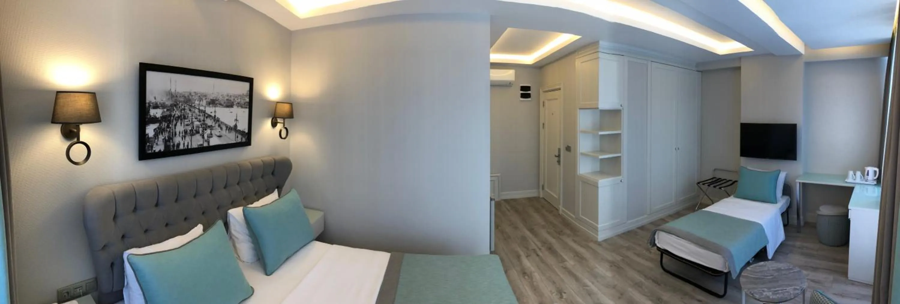 Bedroom, Bed in Centrum Suites İstanbul