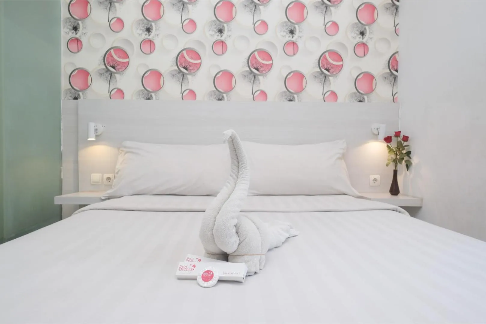 Bedroom, Bed in Red Orchid Hotel by Sajiwa