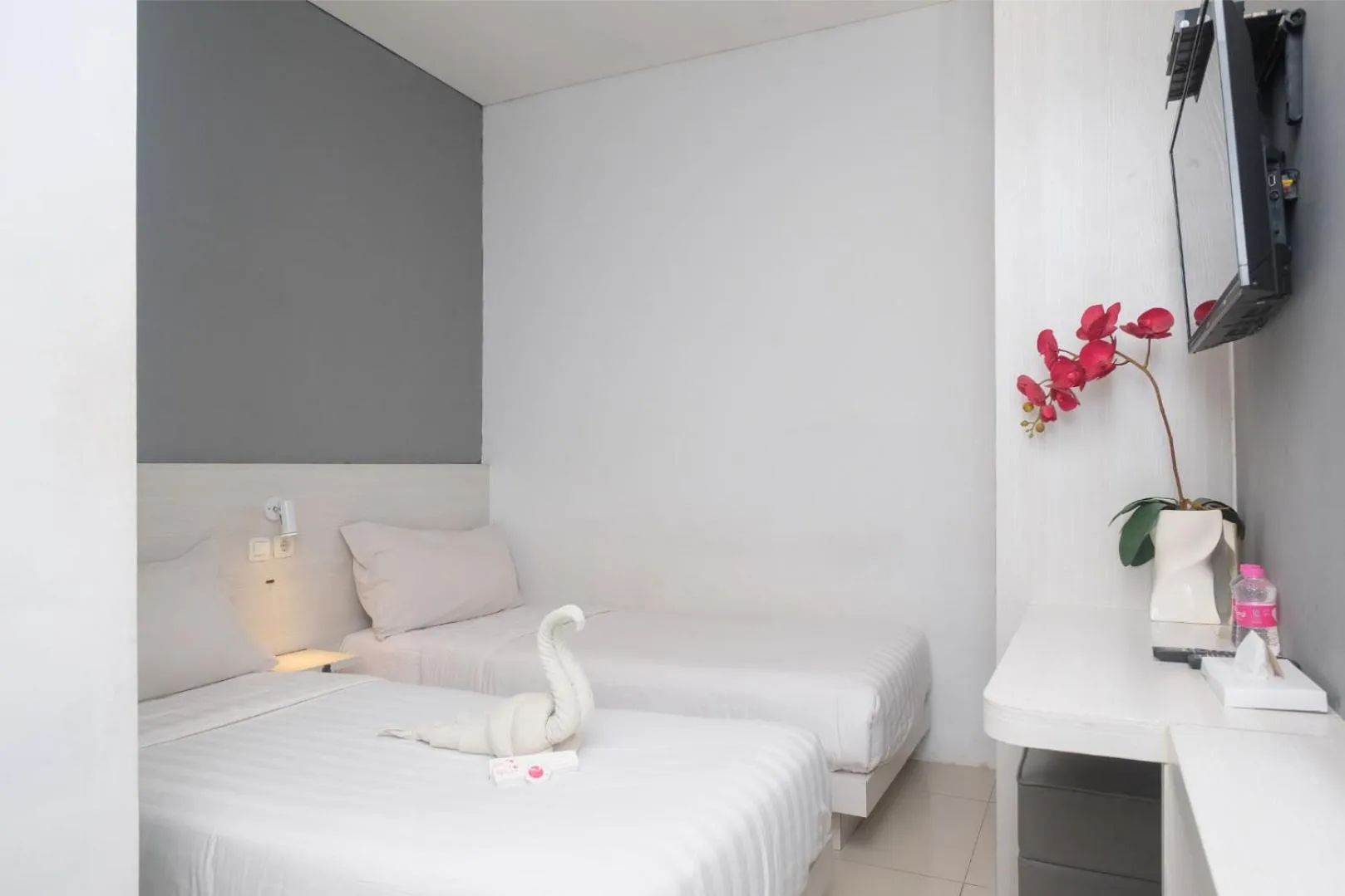 Bedroom, Bed in Red Orchid Hotel by Sajiwa