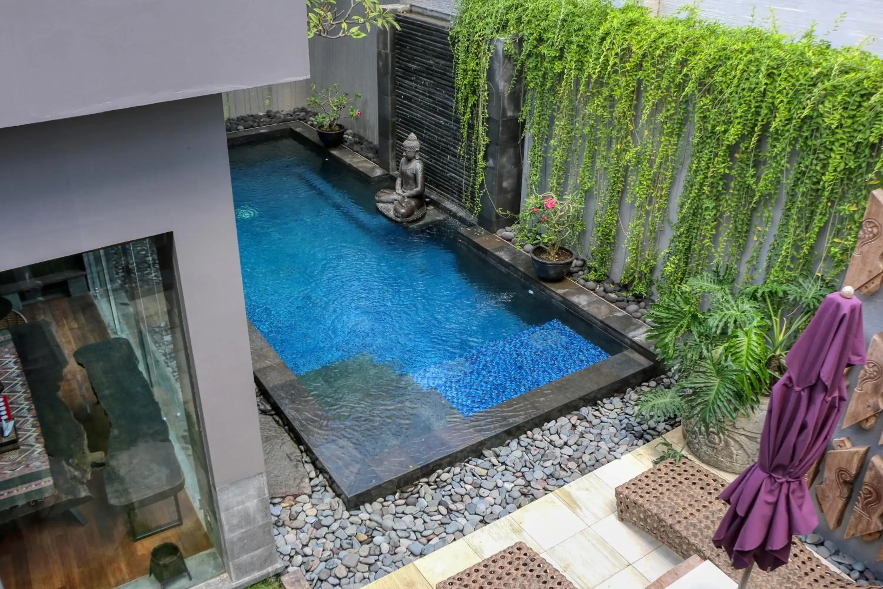 Bird's eye view in Pronoia Beach Resort Bird's eye view in Pronoia Beach Resort