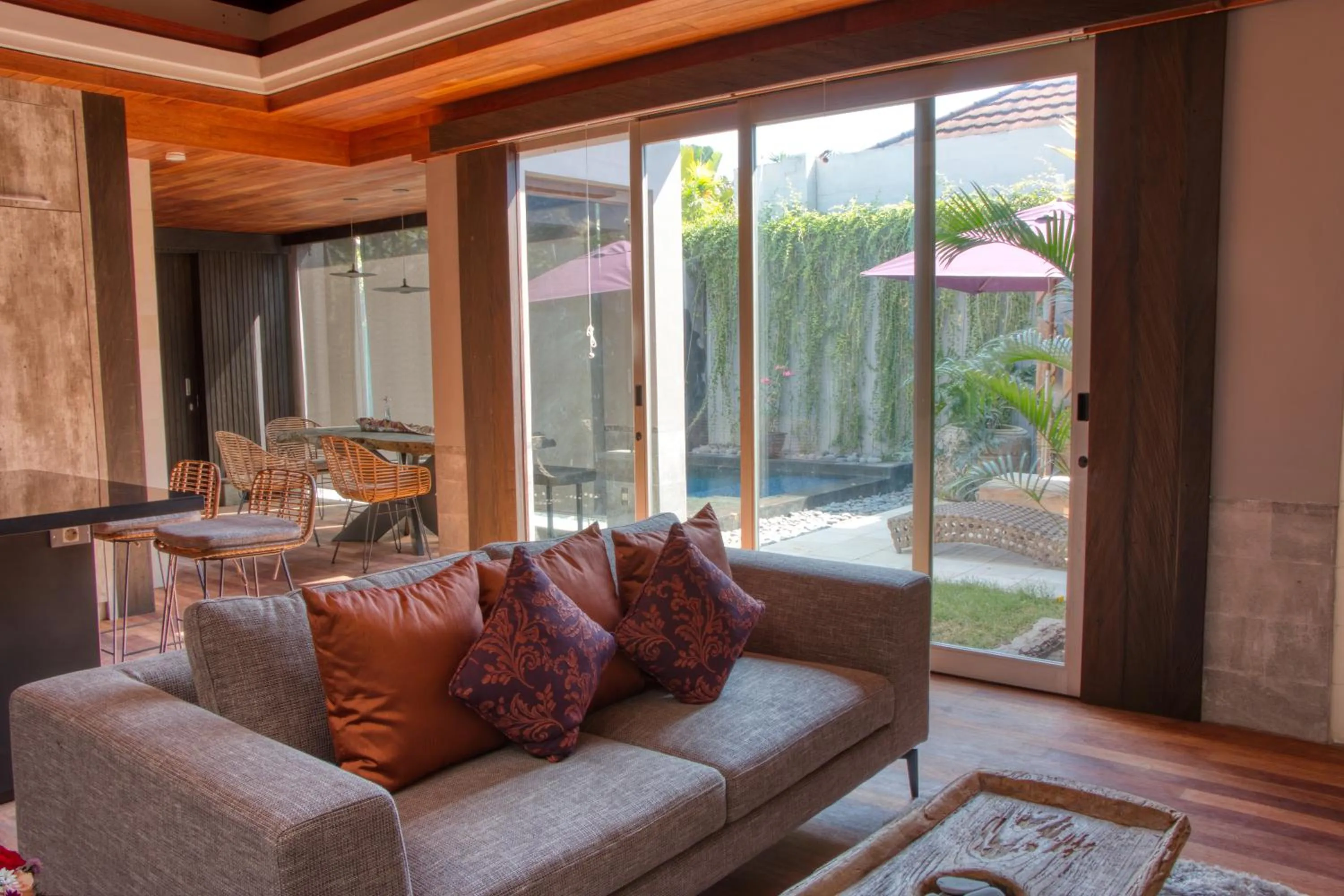 Living room in Pronoia Beach Resort