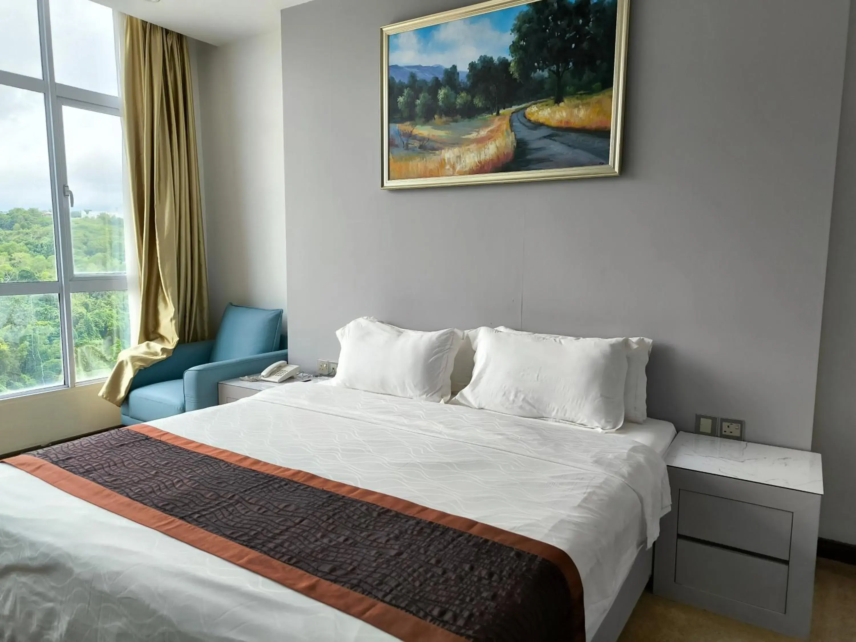 Bed in Meritz Hotel Bed in Meritz Hotel