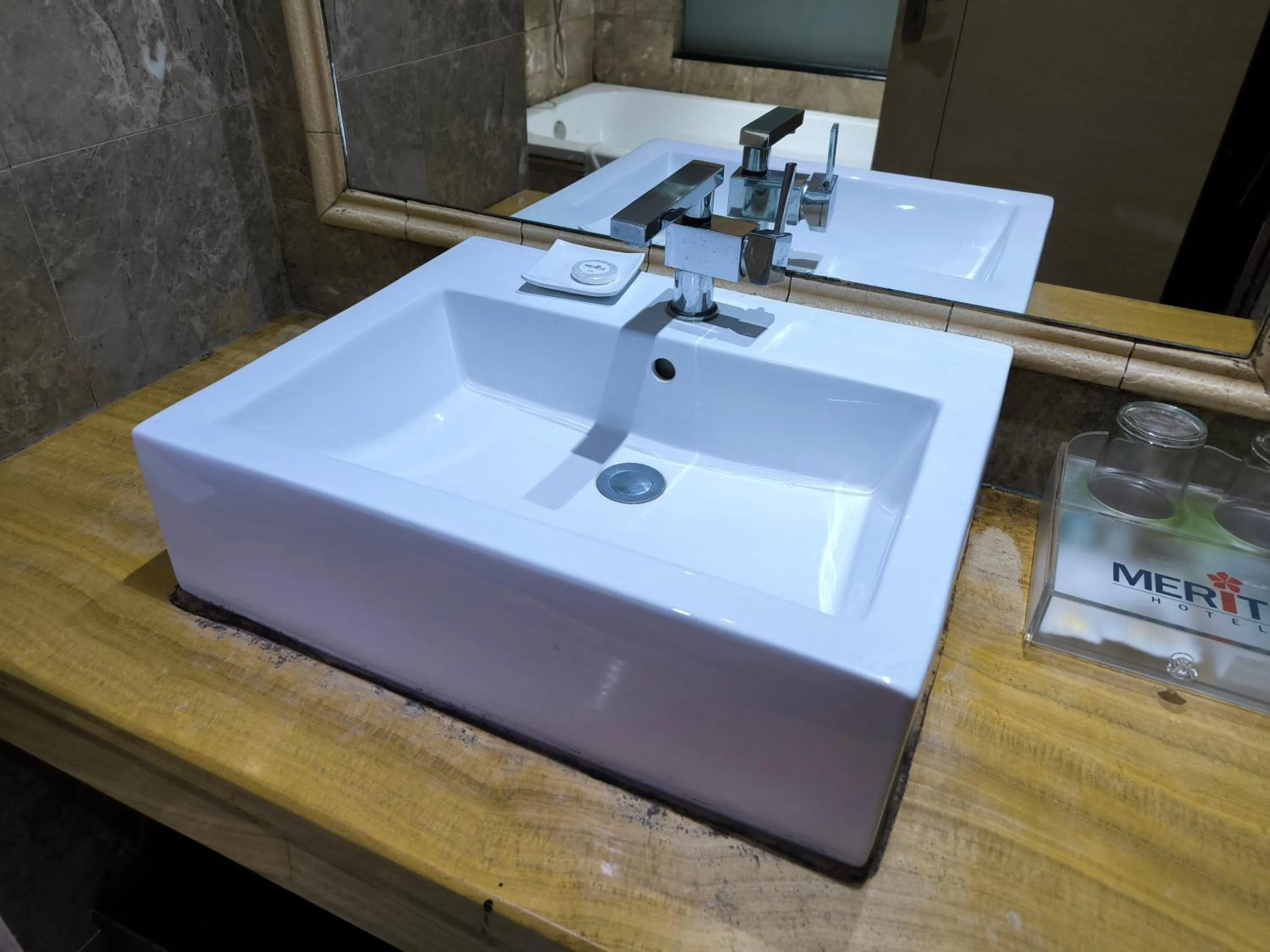 Bathroom in Meritz Hotel