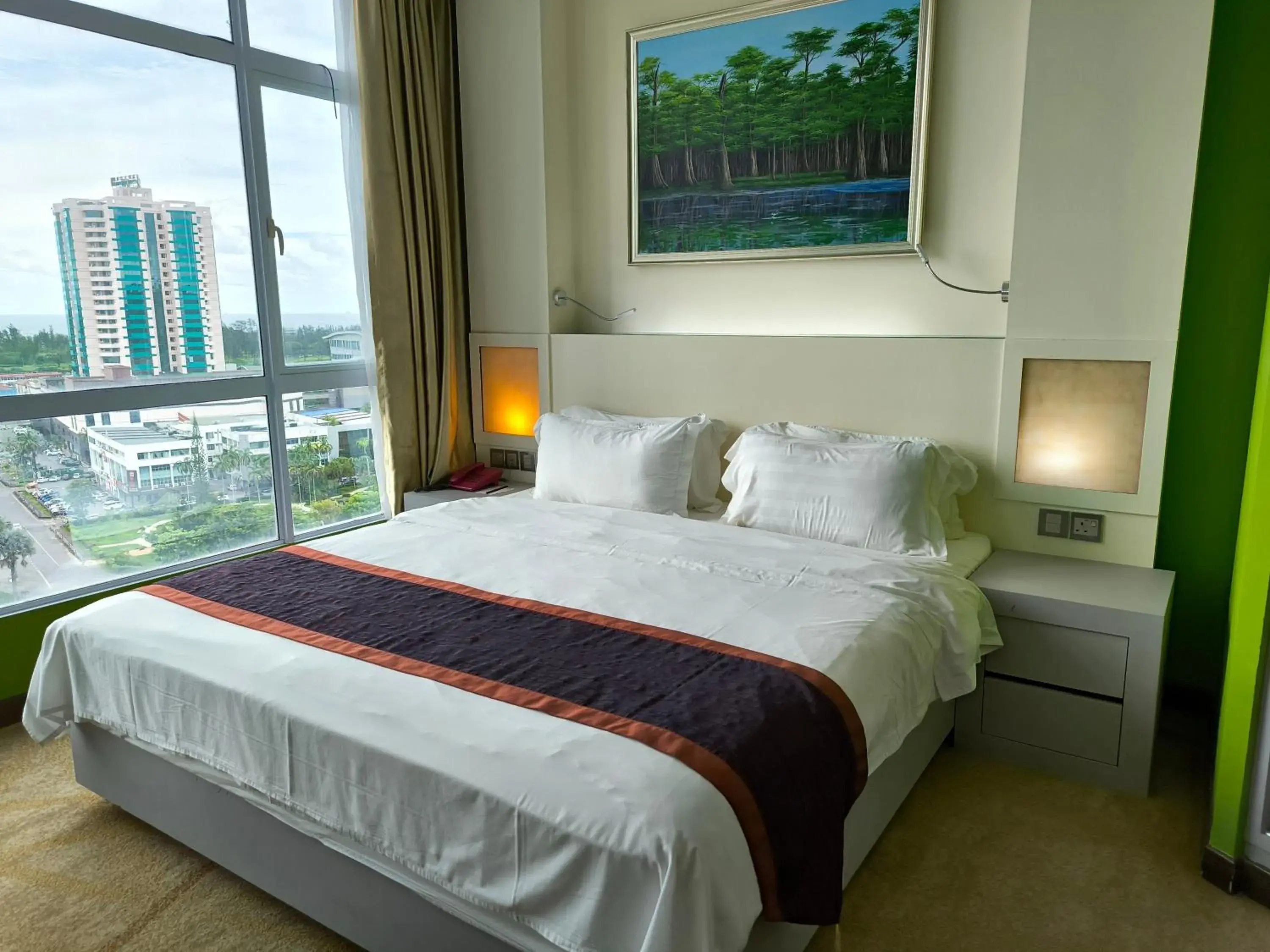 Bed in Meritz Hotel Bed in Meritz Hotel